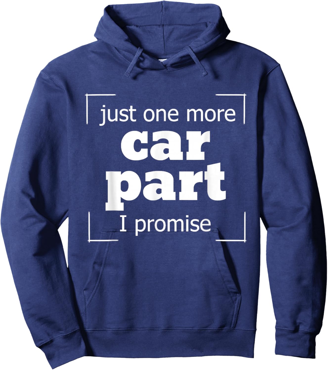 Funny Gifts for Car Guys, Mechanic Humor Joke Men's Auto Hoodie - Hoodie | Navy