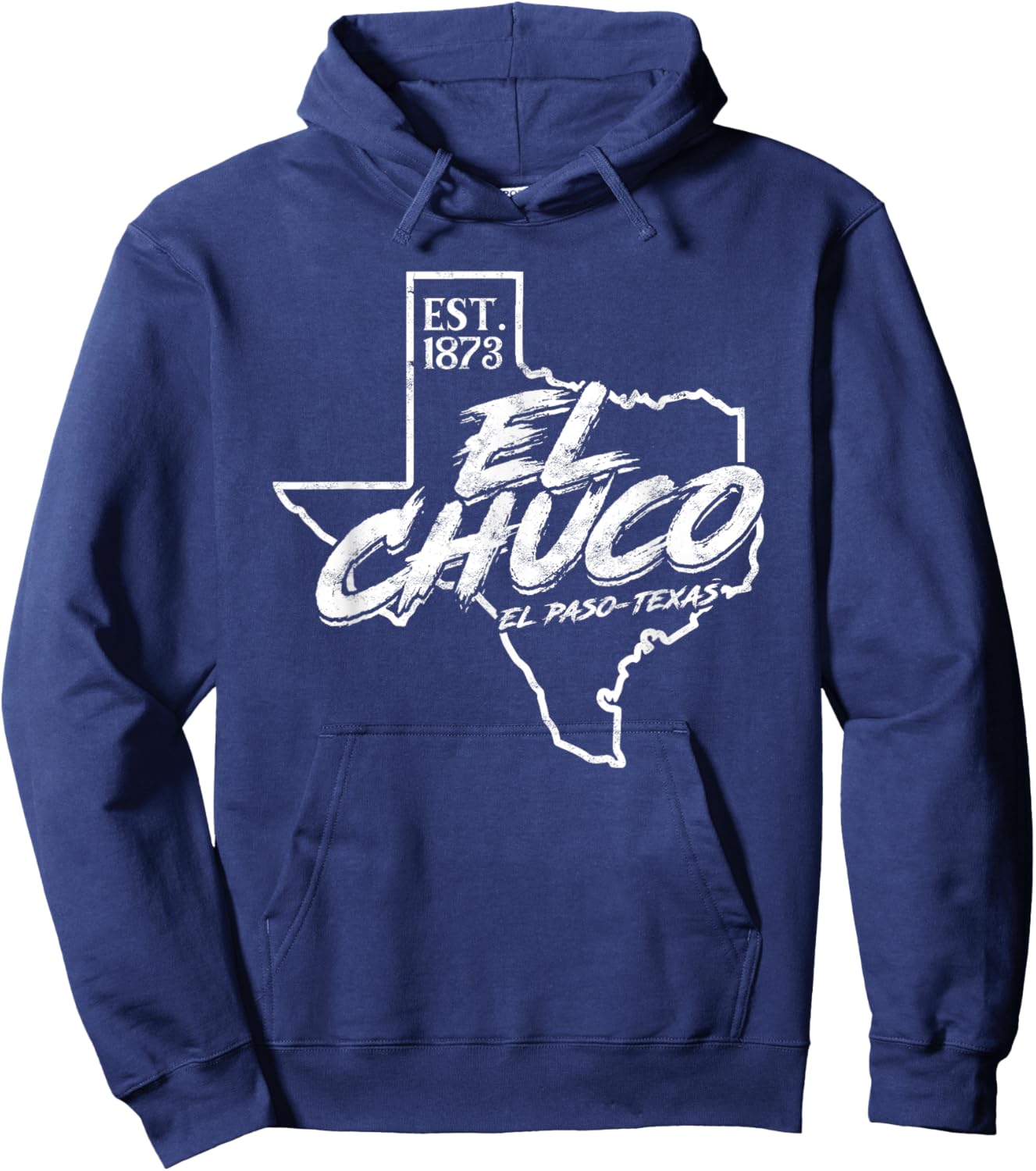 El Chuco Texas Pride El Paso El Chuco Hoodie - Hoodie | Navy