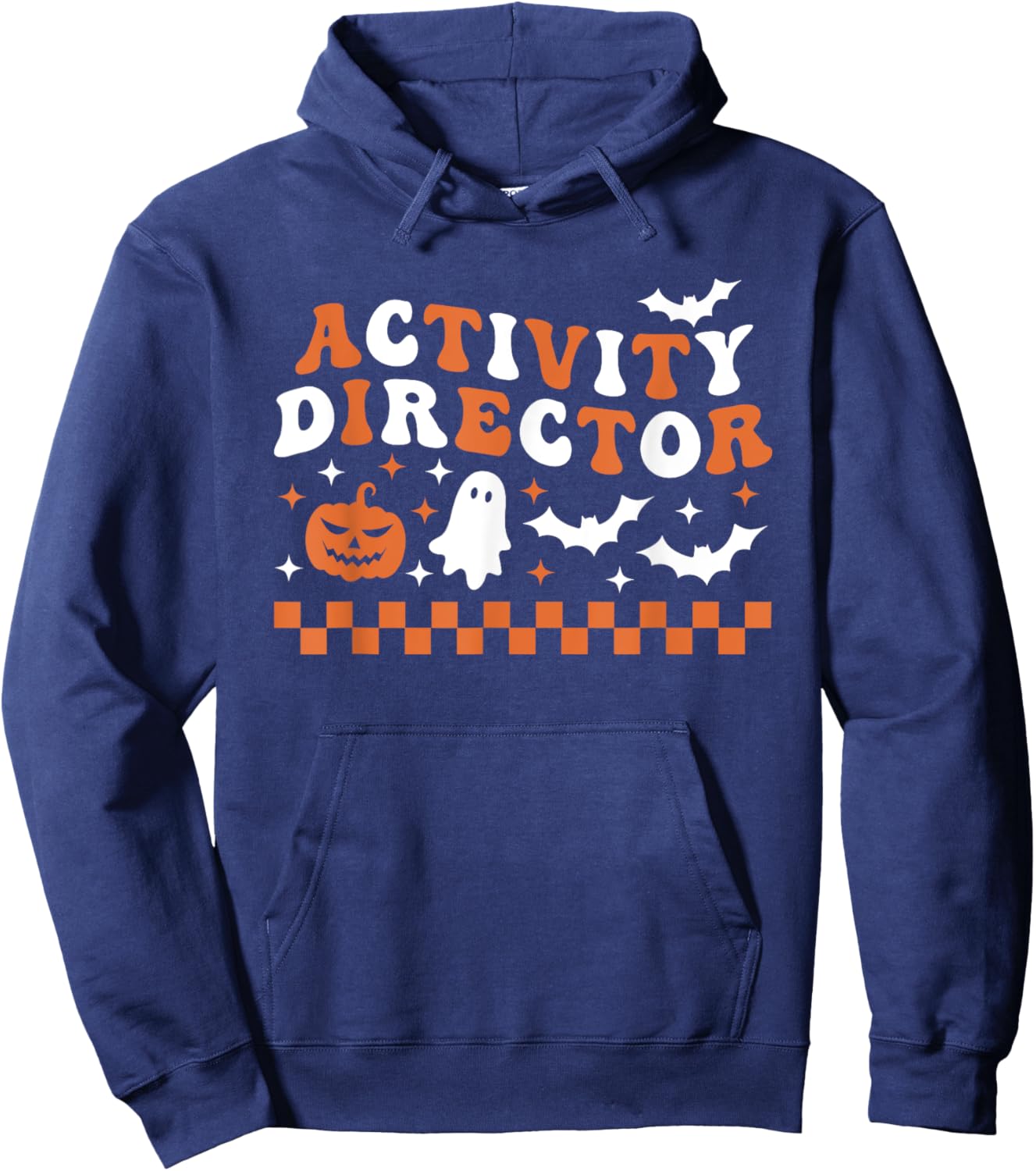 Activity Director Halloween Nursing Home Senior Living Hoodie - Hoodie | Navy