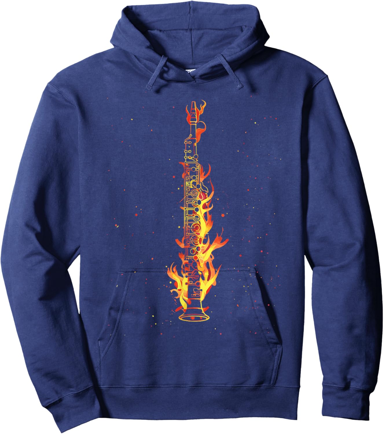Clarinet Music Clarnetist Band Hoodie - Hoodie | Navy