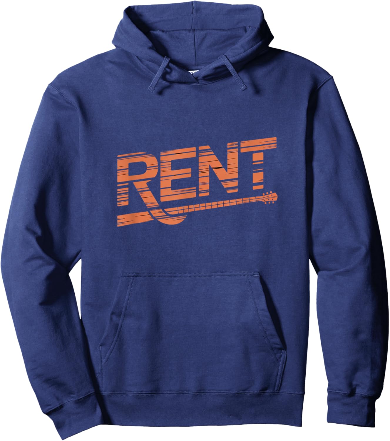 Rent Guitar Music Musical Theatre Broadway Hoodie - Hoodie | Navy