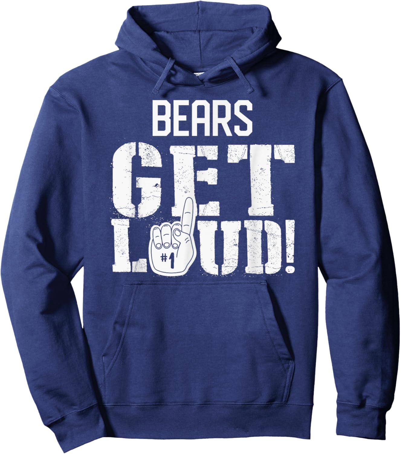 Pleasant Valley Bears Get Loud! HS Hoodie - Hoodie | Navy