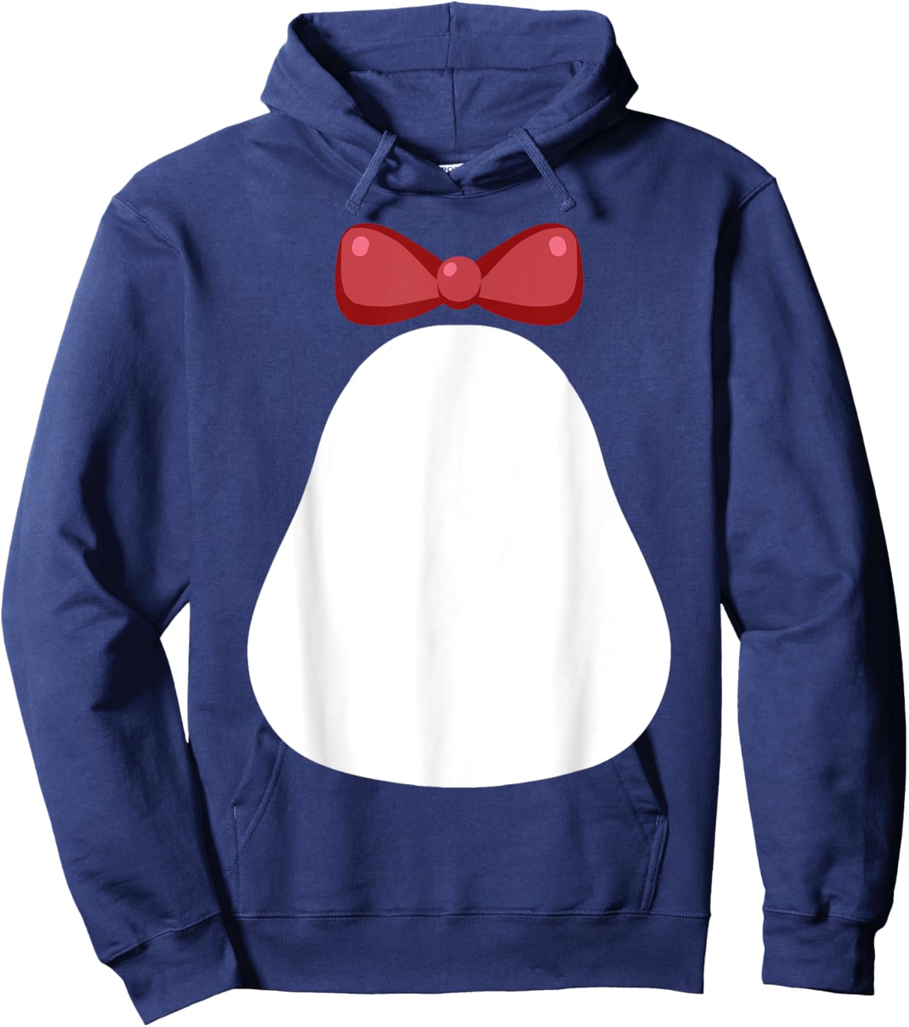 Funny Penguin Suit Christmas DIY Costume Shirt - Black, -Adults, , Short Sleeve, Size Small Hoodie - Hoodie | Navy
