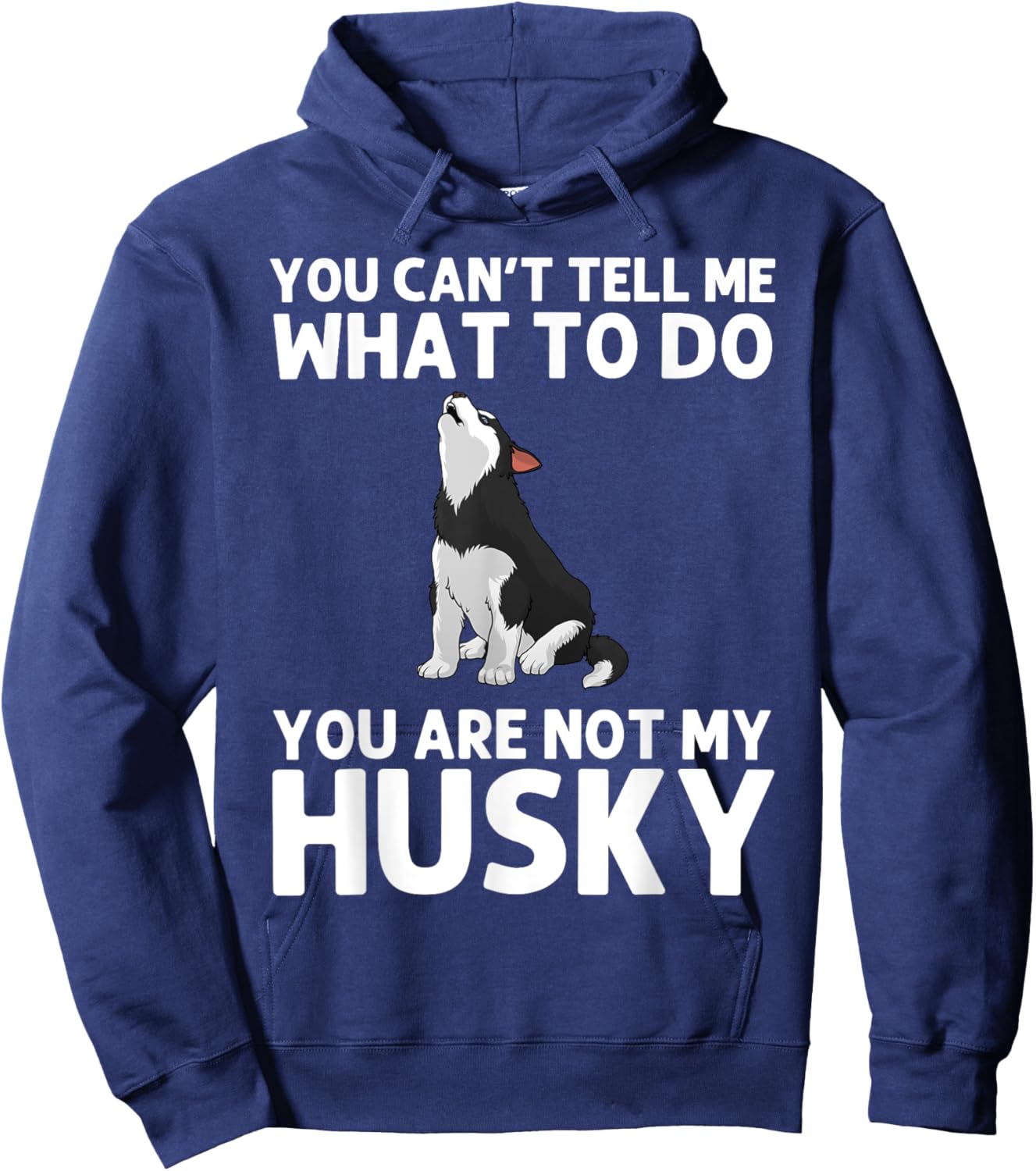 Husky Design Women Siberian Husky Dog Husky Lover Hoodie - Hoodie | Navy