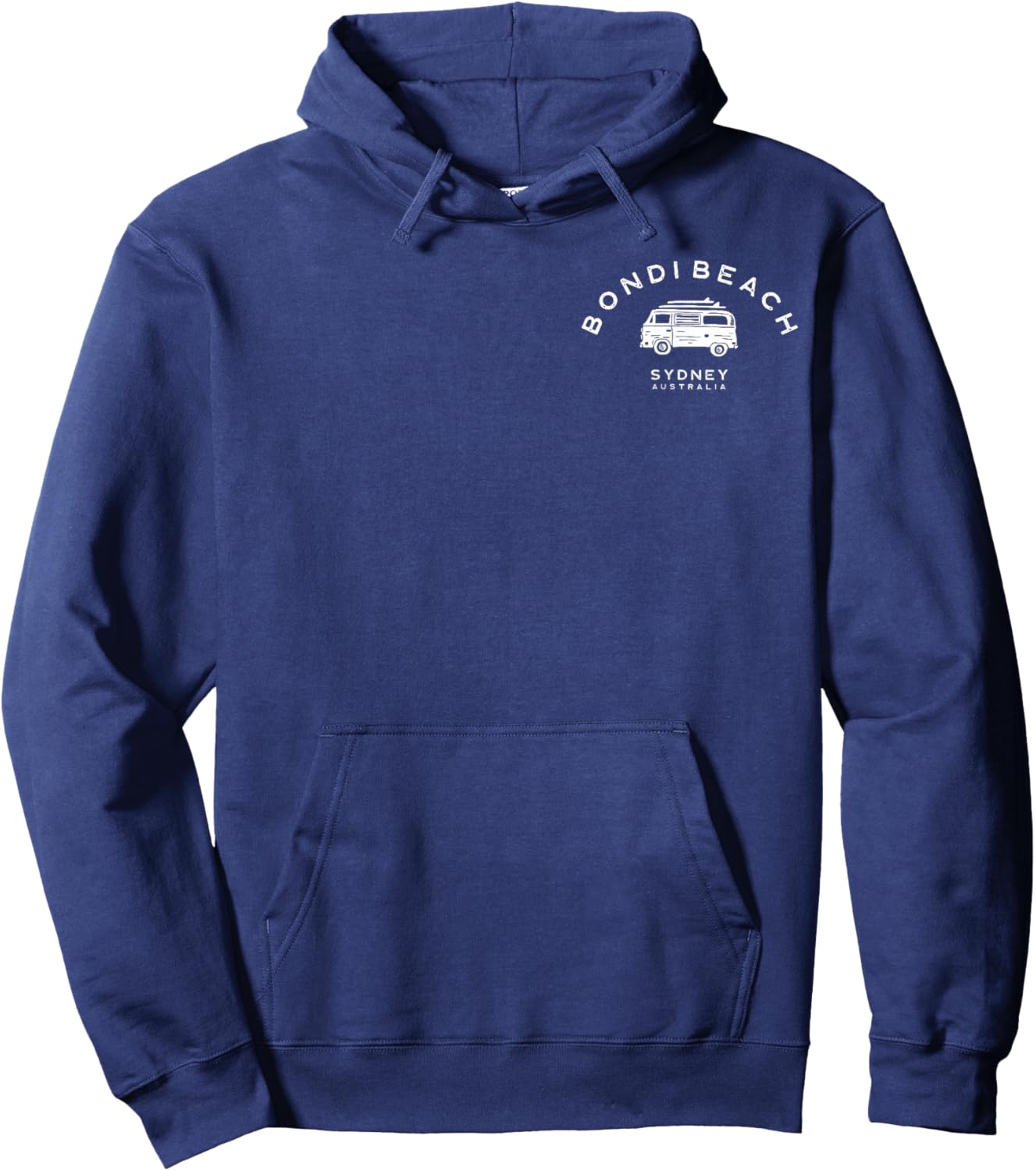 Bondi Beach Sydney Australia Retro Down Under Surf Vintage Hoodie - Hoodie | Navy