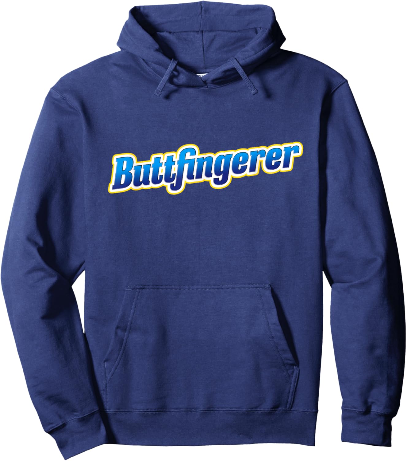 Buttfingerer Meme Funny Hilarious Buttfingerer Nuts Bar Hoodie - Hoodie | Navy