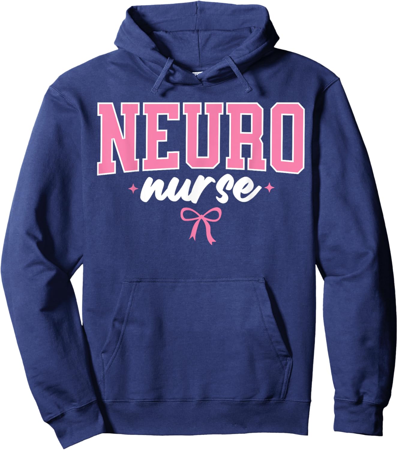 Neuro Nurse Brain Neuroscience Neuro ICU Nursing Hoodie - Hoodie | Navy