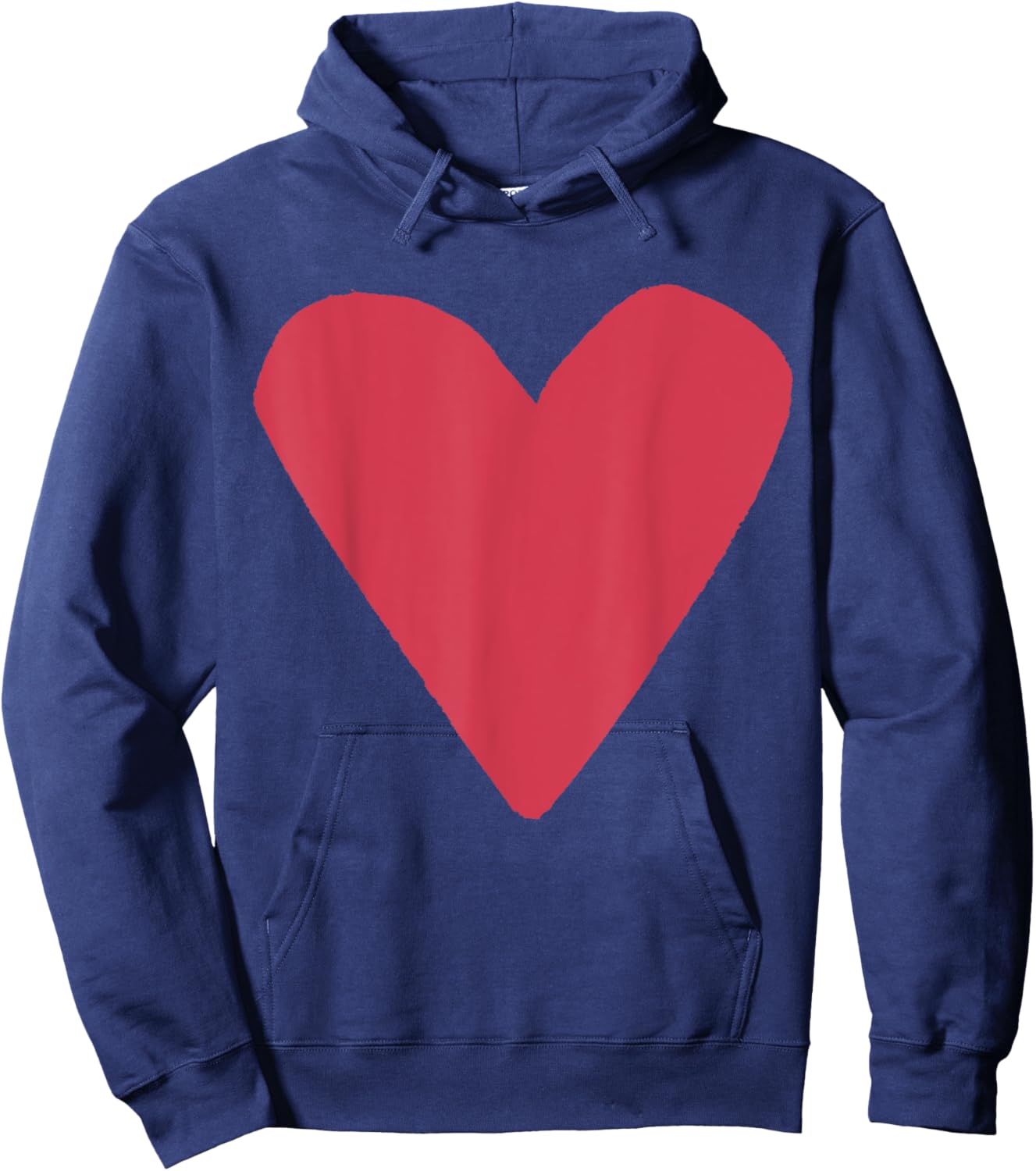 Red Heart Purple Hoodie - Hoodie | Navy