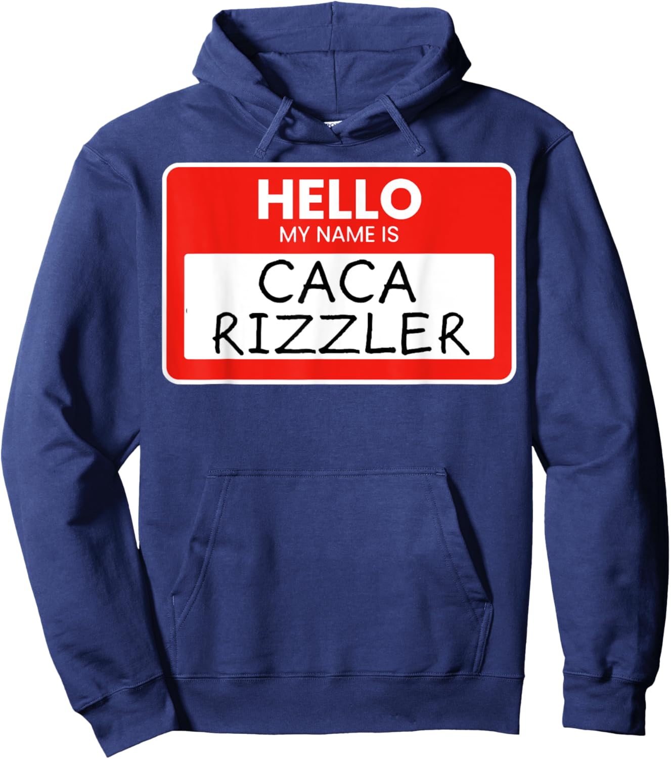 Caca Rizzler Rizz Funny Memes Internet Memes Brainrot Memes Hoodie - Hoodie | Navy