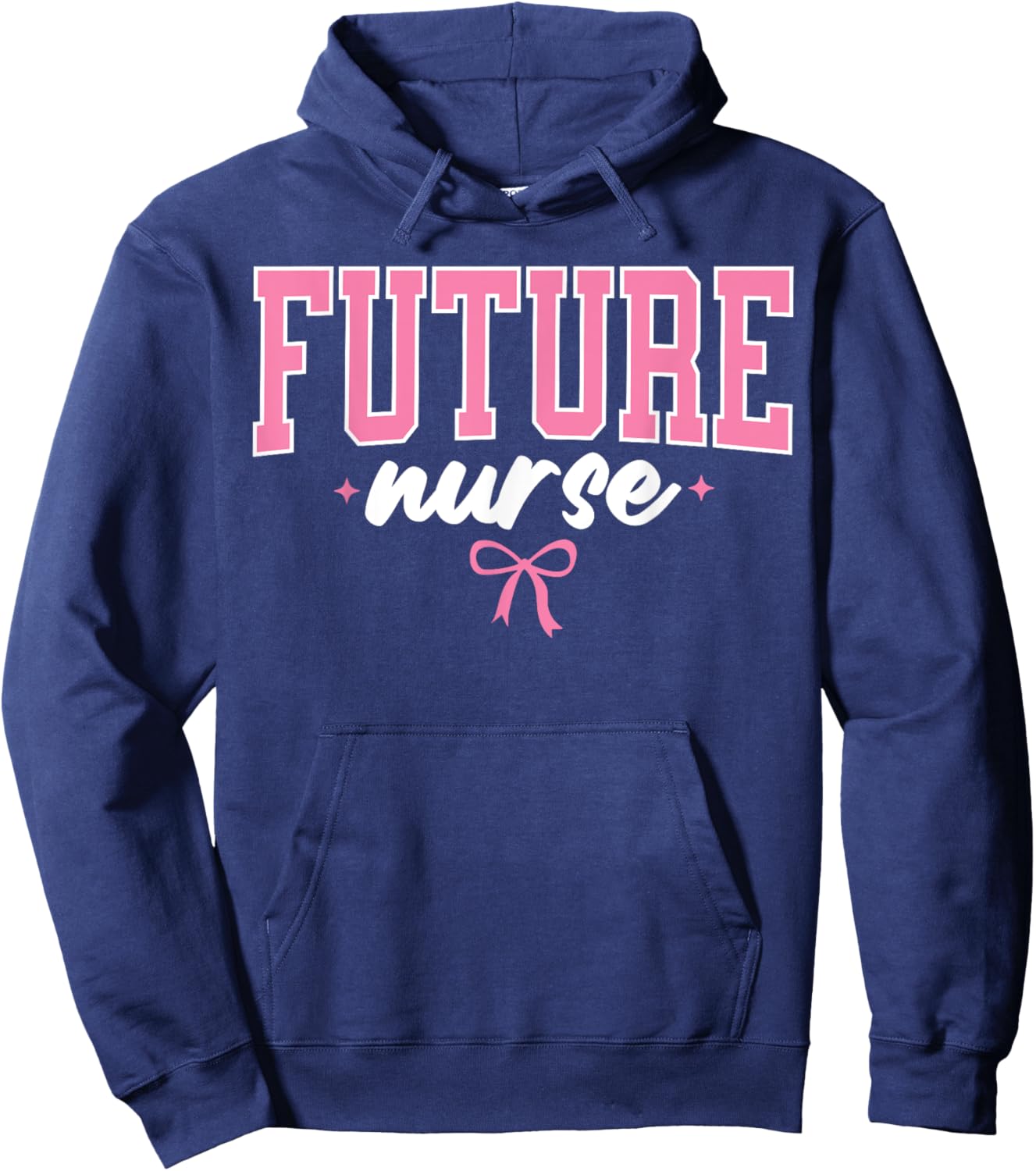 Future Nurse Nursing School Student Women Nurse In Progress Hoodie - Hoodie | Navy
