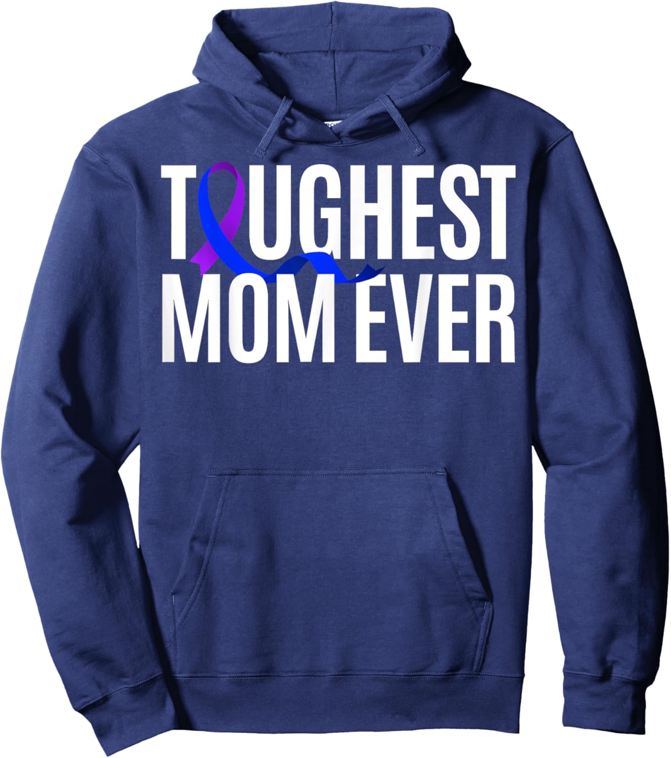 Toughest Mom Ever Rheumatoid Arthritis Hoodie - Hoodie | Navy