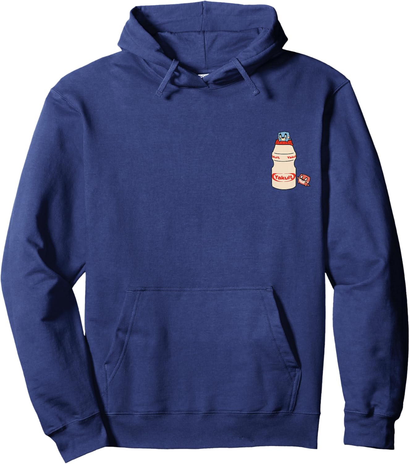 Cute Dinobean Milk Beverage Yogurt Yakult Bibi Keet Hoodie - Hoodie | Navy