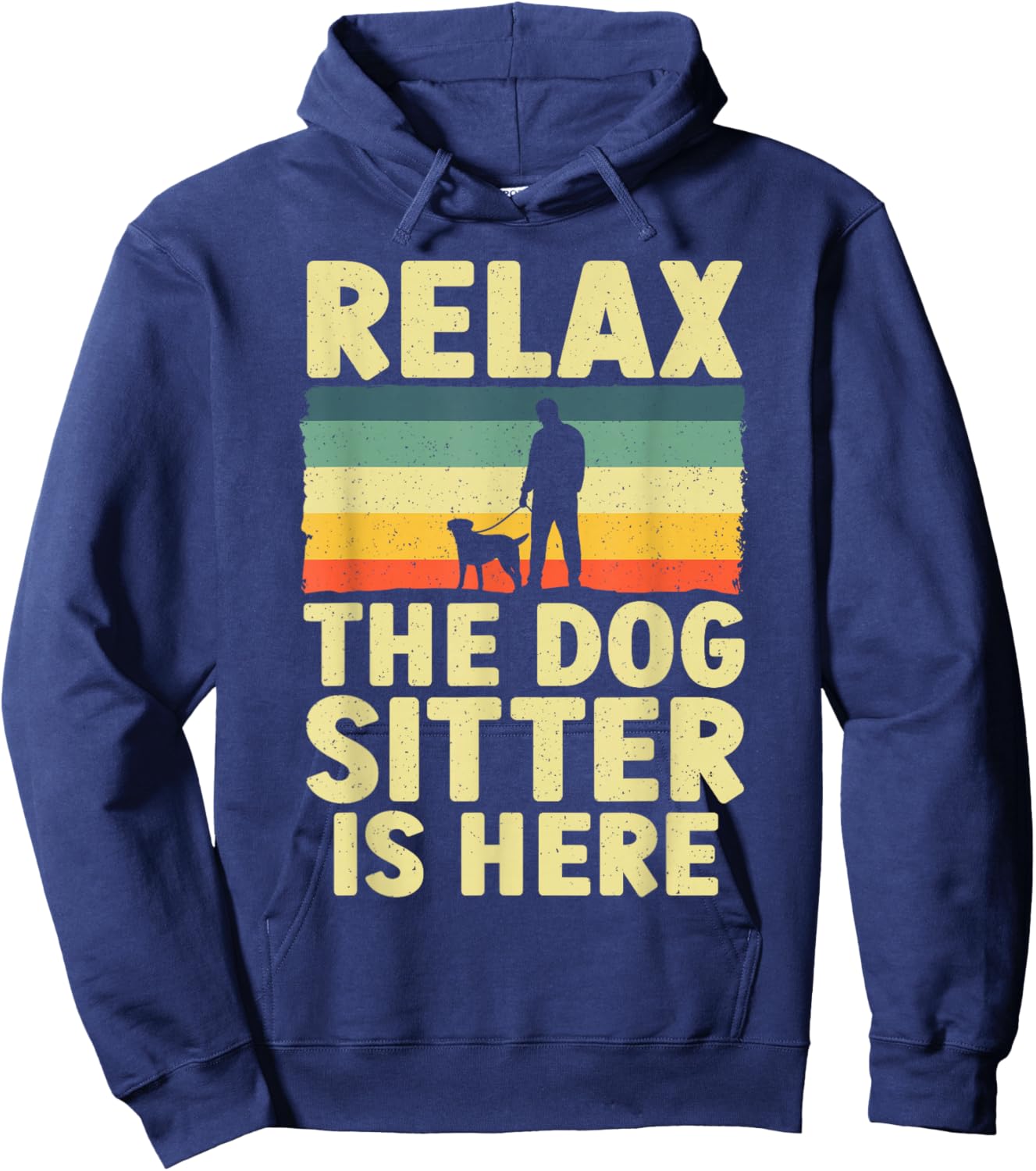 Best Dog Sitter Design Women Pet Sitter Dog Sitter Hoodie - Hoodie | Navy