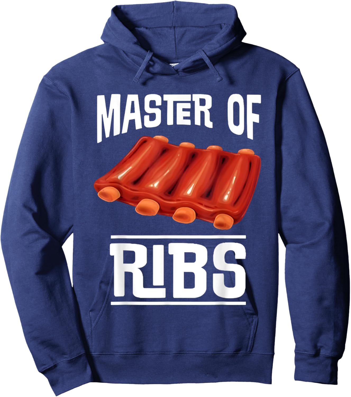 Barbecue Master Of Ribs Hoodie - Hoodie | Navy
