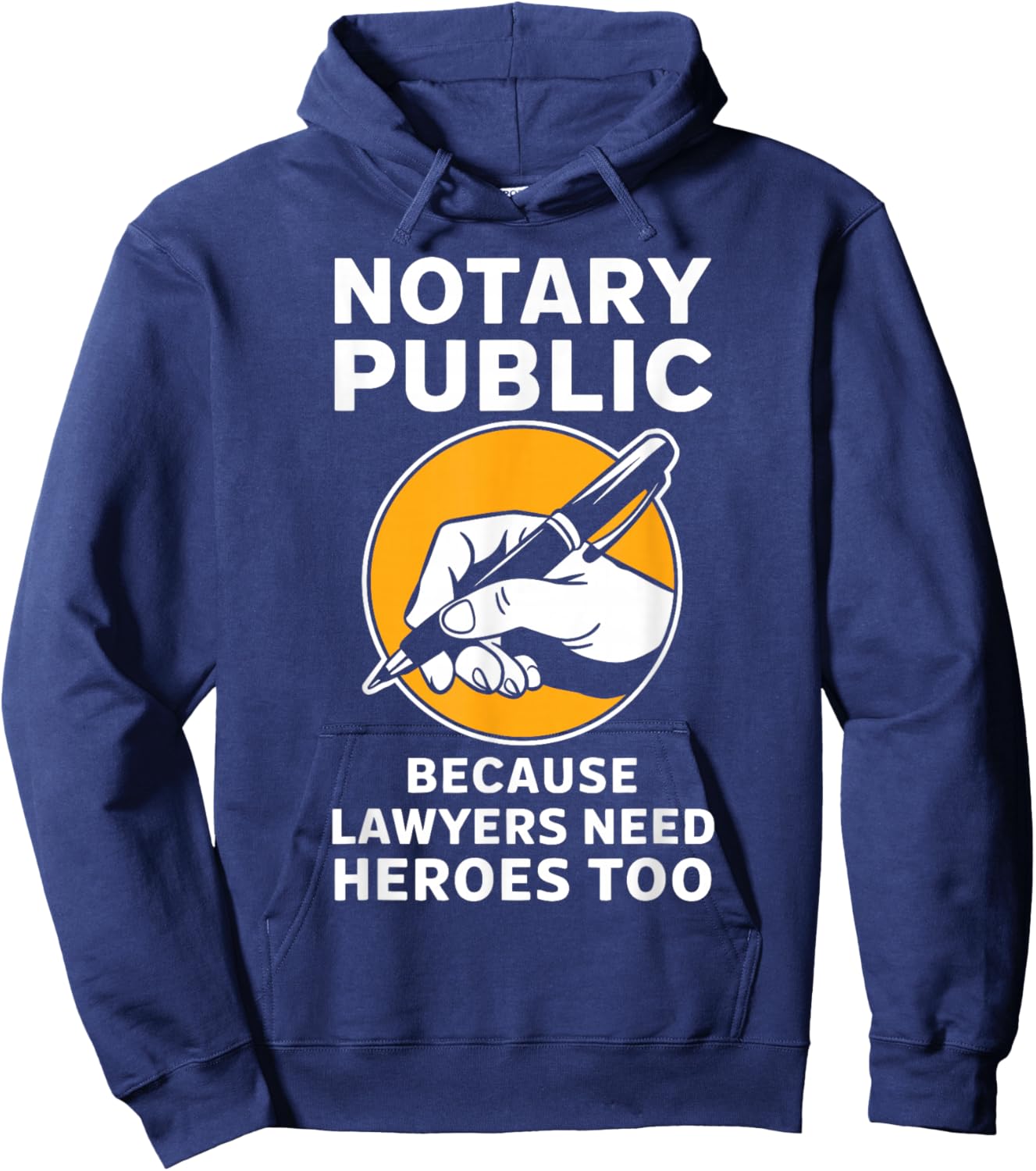 Notary Public Hero Mobile Notary Public Hoodie - Hoodie | Navy