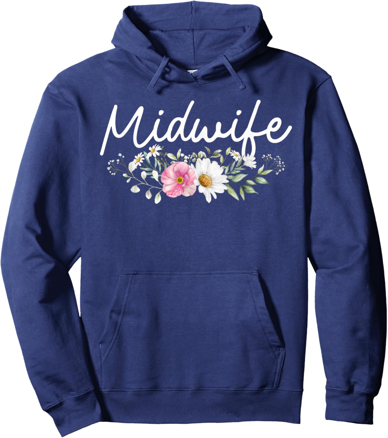 Midwife Art Midwifery Labor And Delivery Midwife Hoodie - Hoodie | Navy