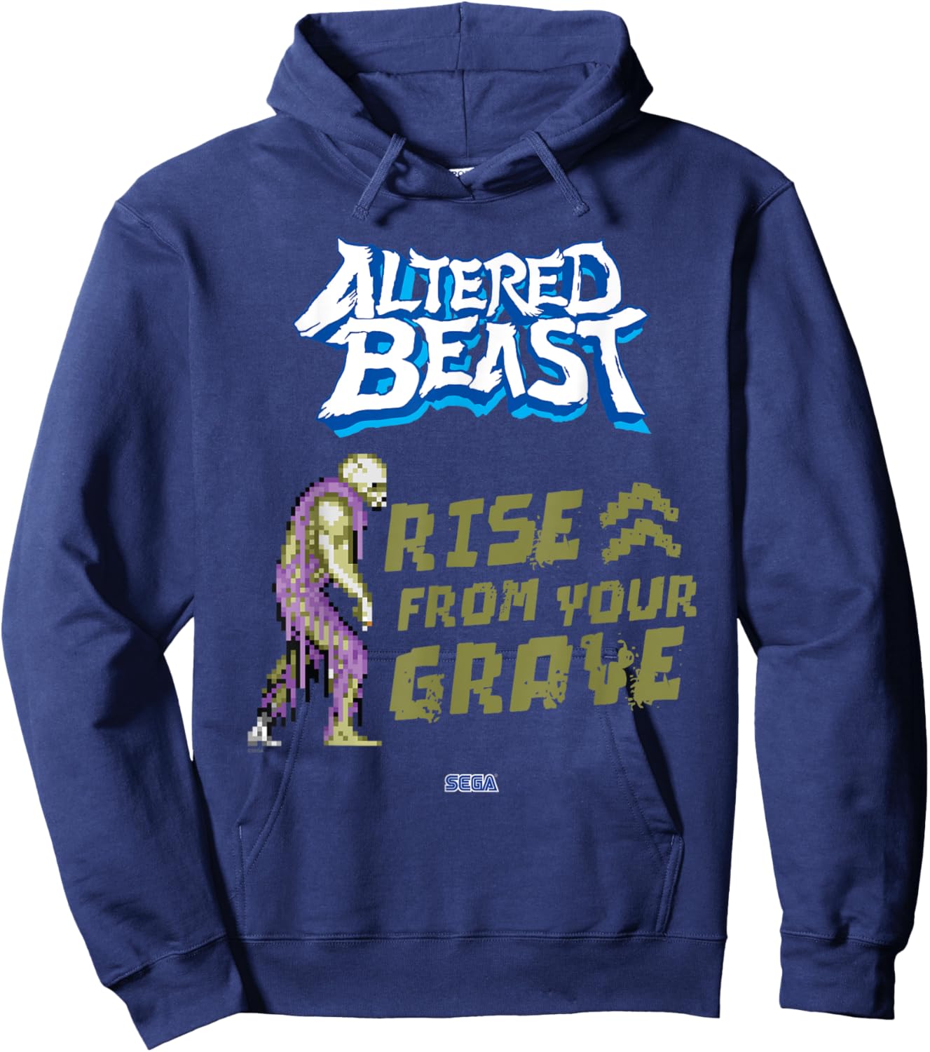 Altered Beast "Rise from Your Grave" SEGA Genesis video game Hoodie - Hoodie | Navy