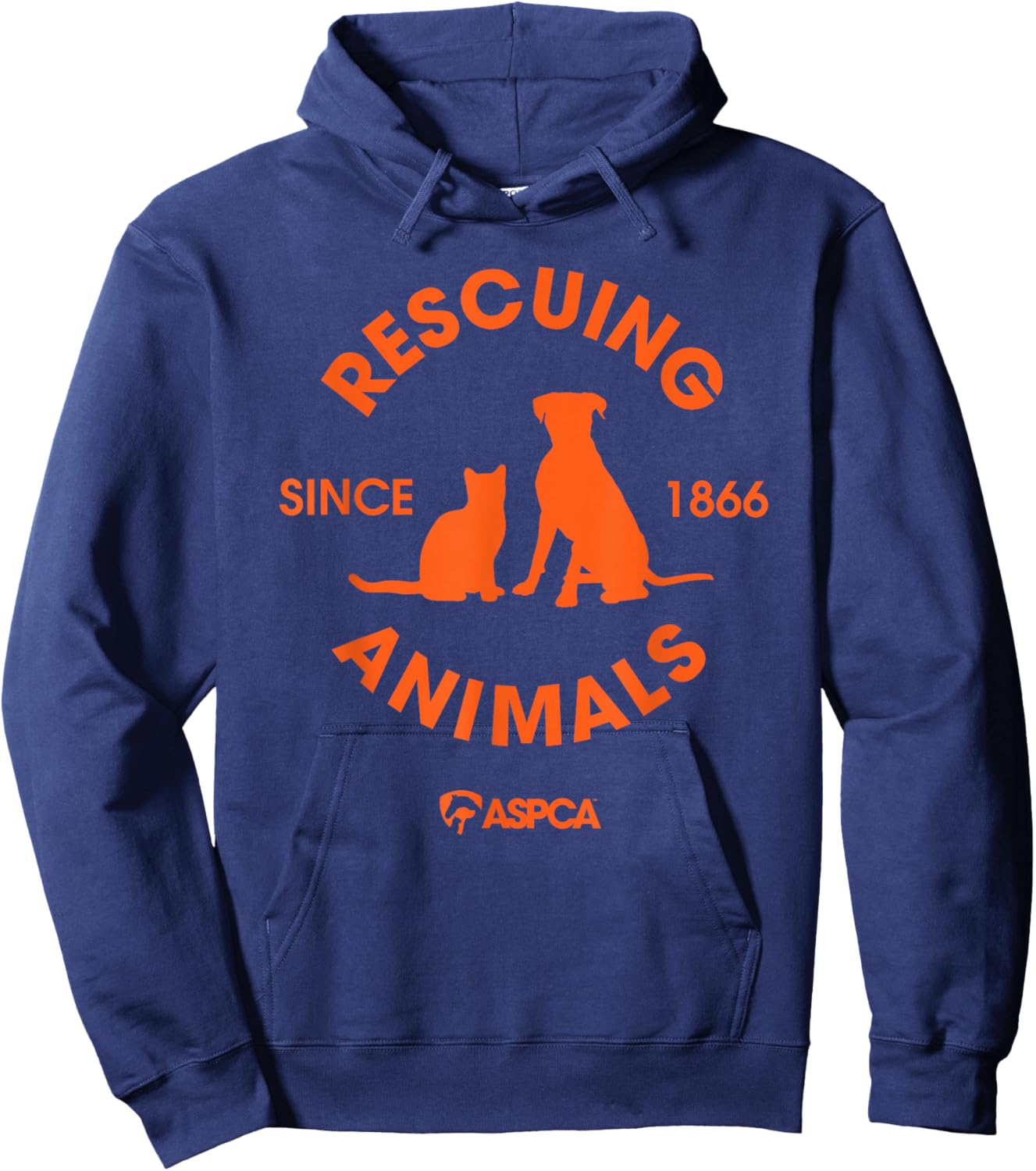 Rescuing Animals Since 1866 Hoodie - Hoodie | Navy