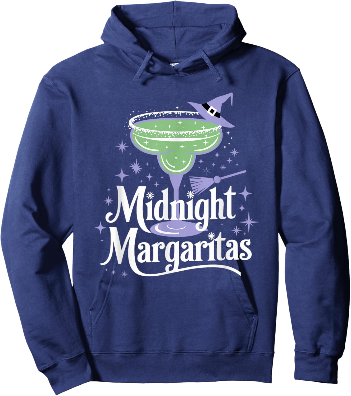 Midnight Margaritas Practical Magic Halloween Cocktails Hoodie - Hoodie | Navy