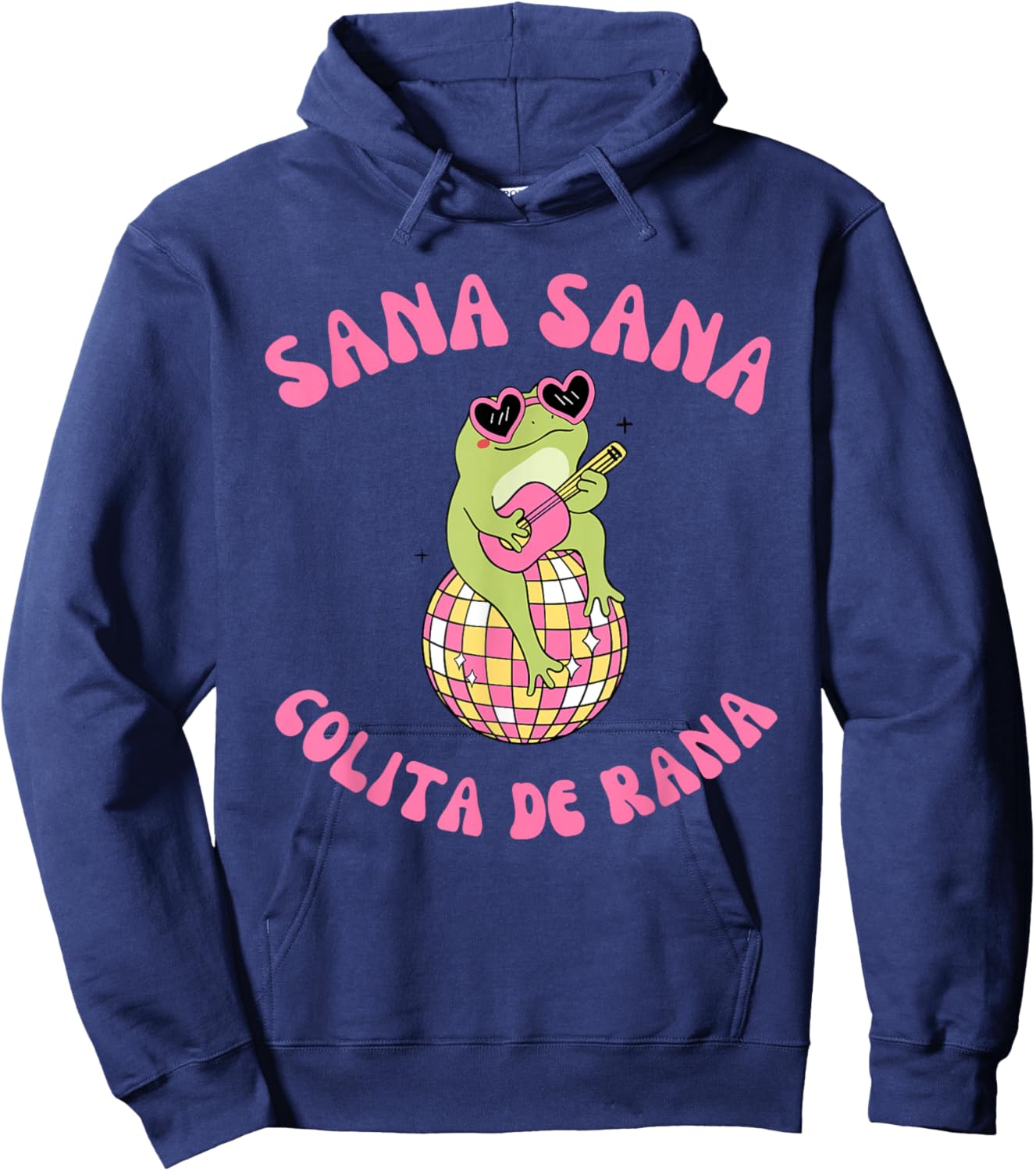 Sana Sana Colita de Rana, Healing Hoodie - Hoodie | Navy