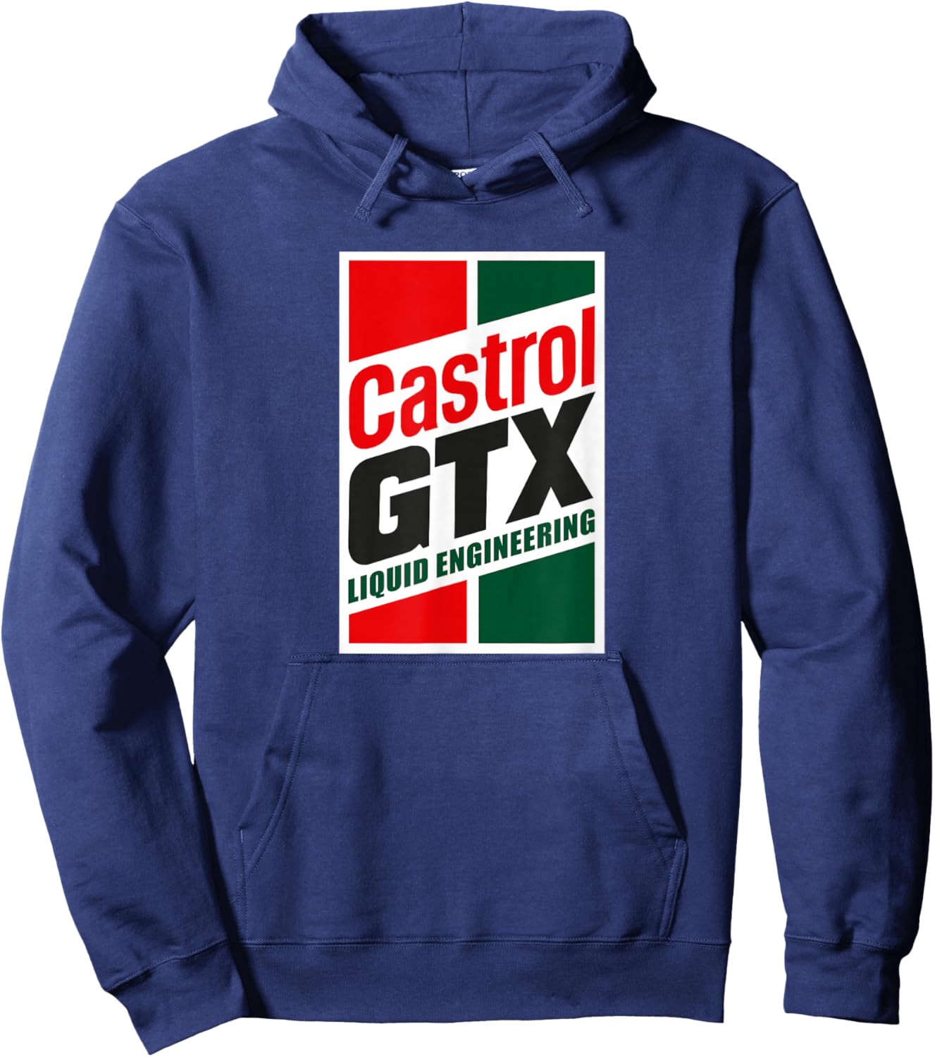 Vintage Castrol GTX Motor Oil Liquid Engineering PAPL1299 Hoodie - Hoodie | Navy