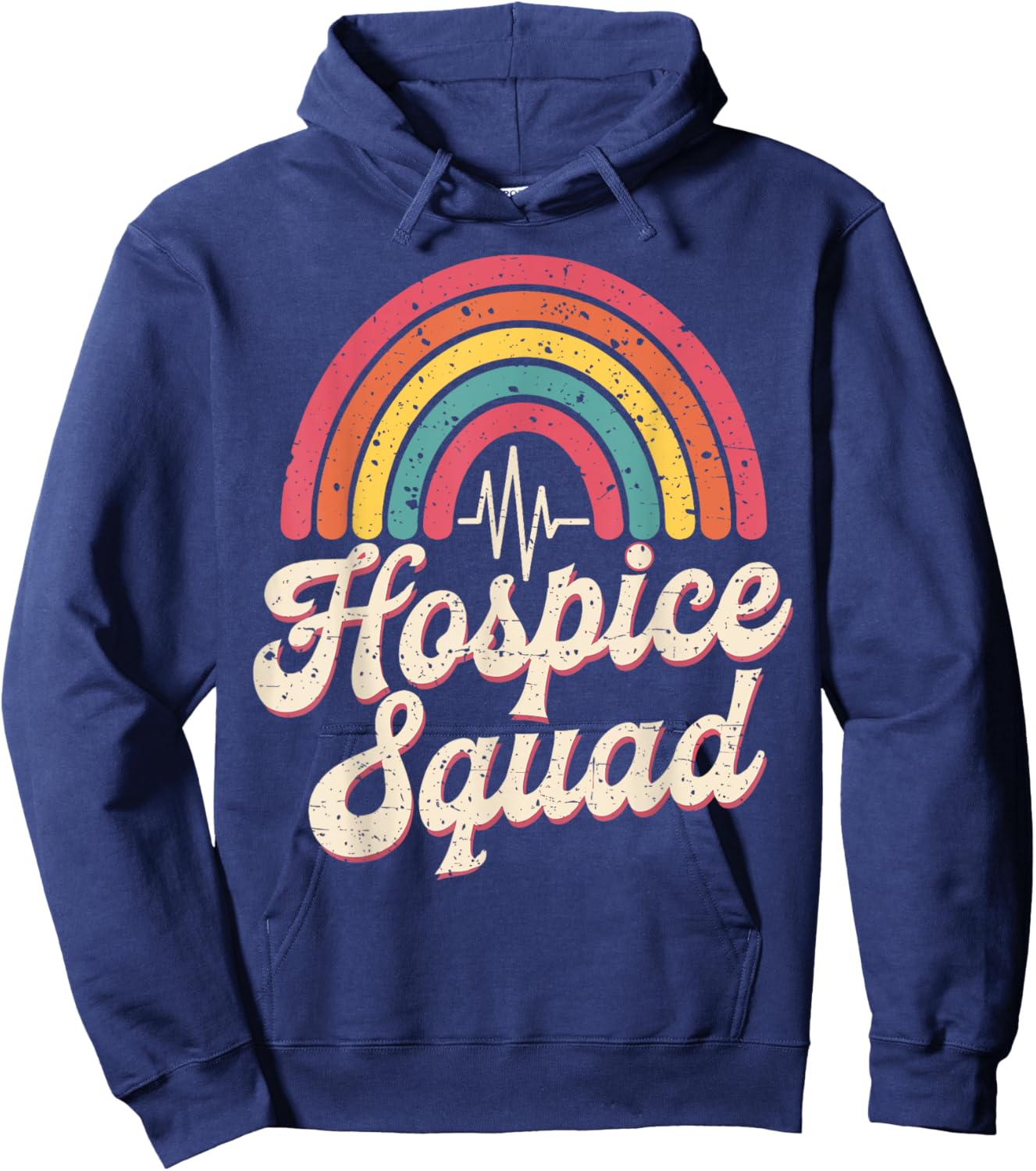 Hospice Squad Hospice Nurse Hoodie - Hoodie | Navy