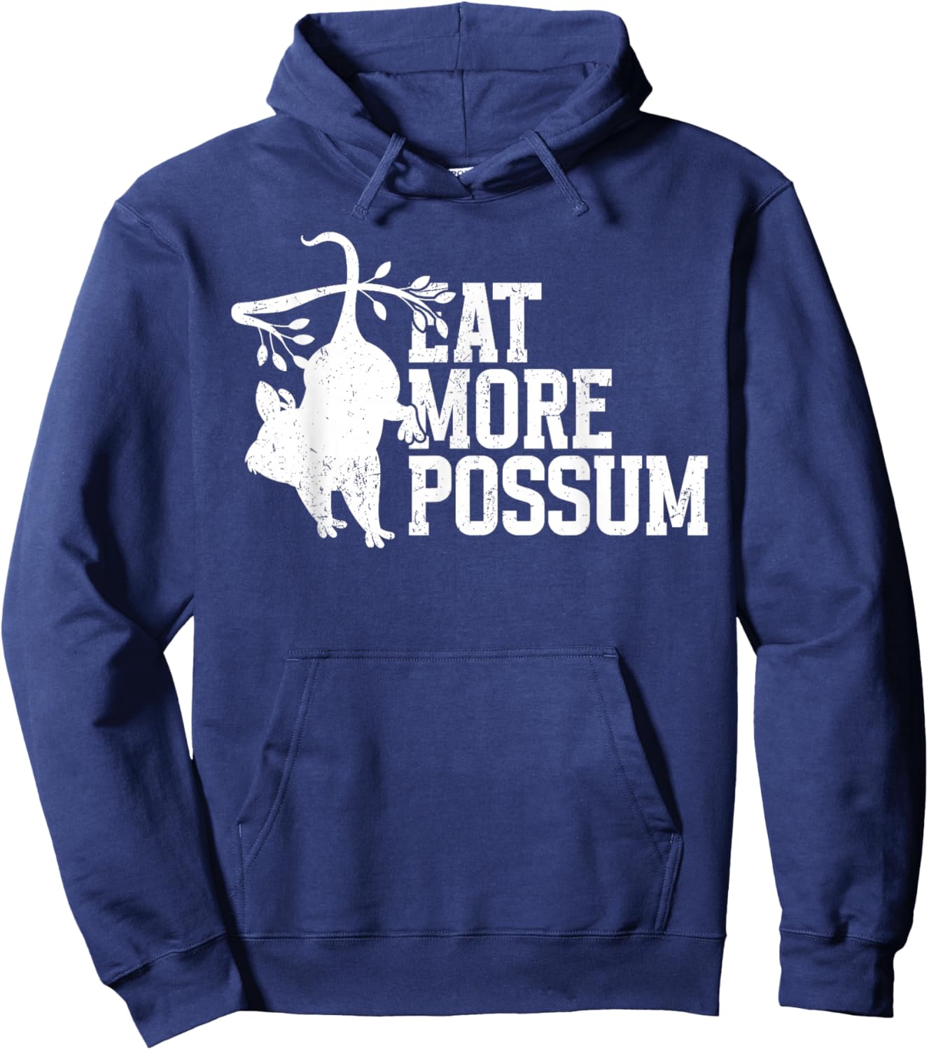 Eat More Possum Hoodie - Hoodie | Navy