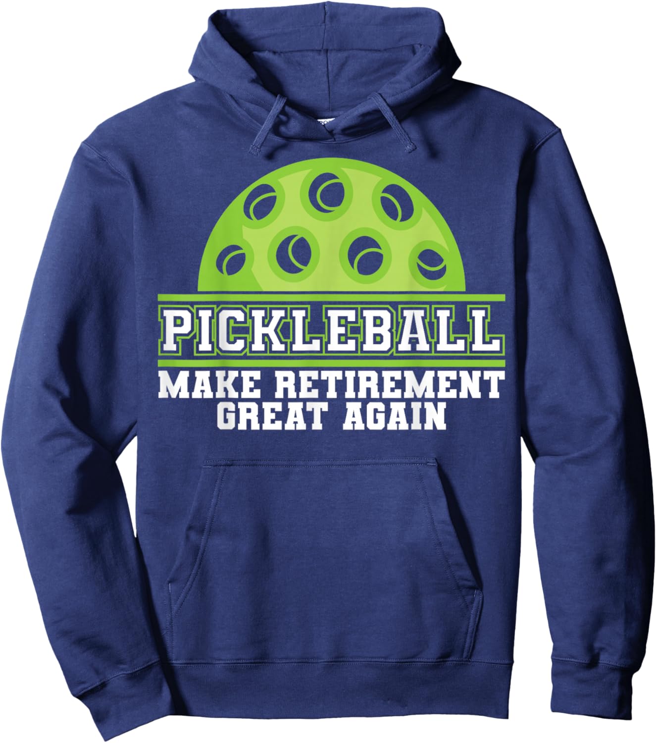 Pickleball Art Women Pickleball Player Pickle Ball Hoodie - Hoodie | Navy