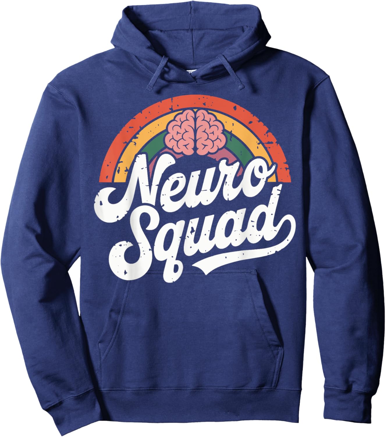 Neuro Squad Neurology Nurse Hoodie - Hoodie | Navy
