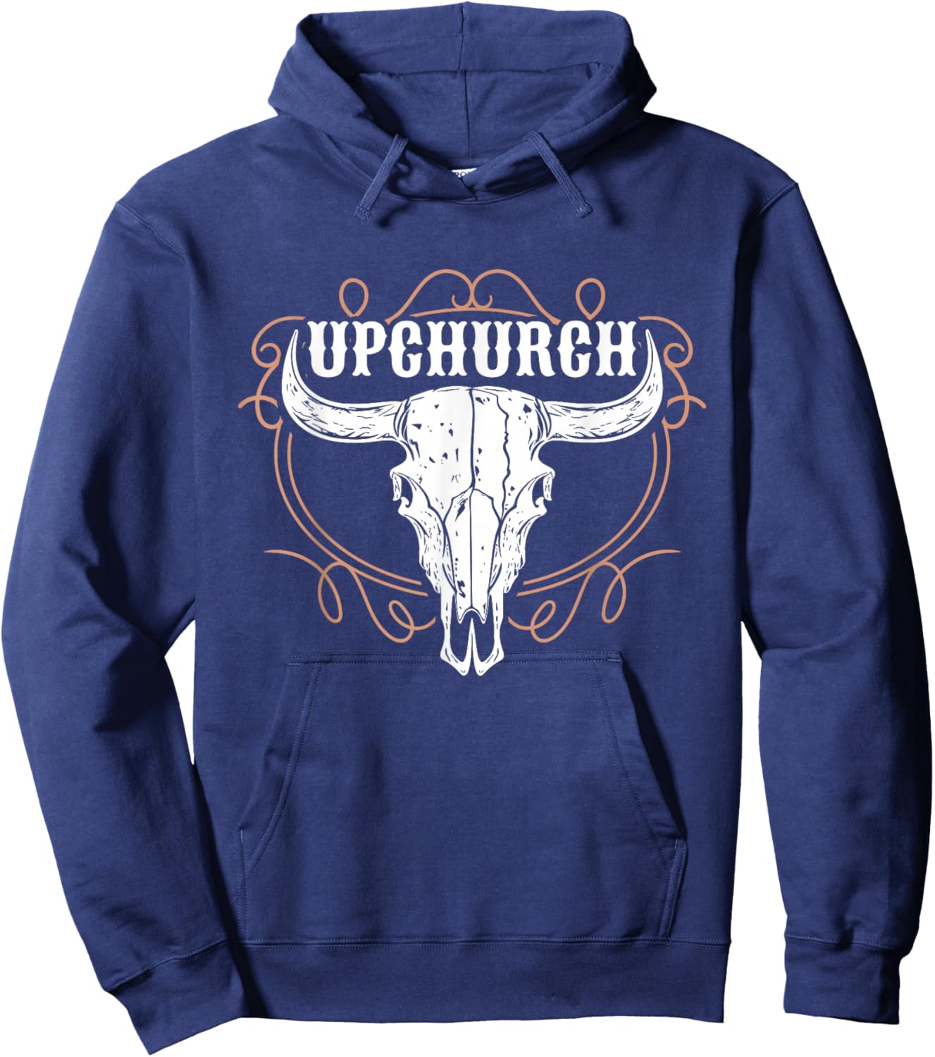 Customized Upchurch Family Last Name Pride Hoodie - Hoodie | Navy