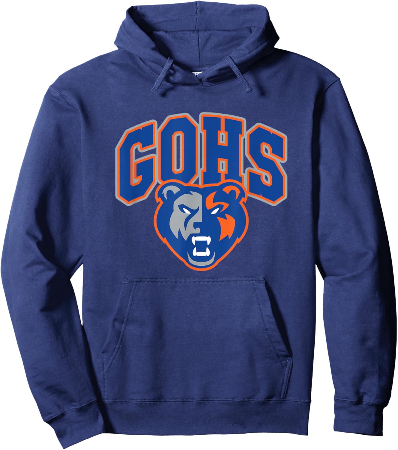 Grand Oaks High School Grizzlies Hoodie - Hoodie | Navy