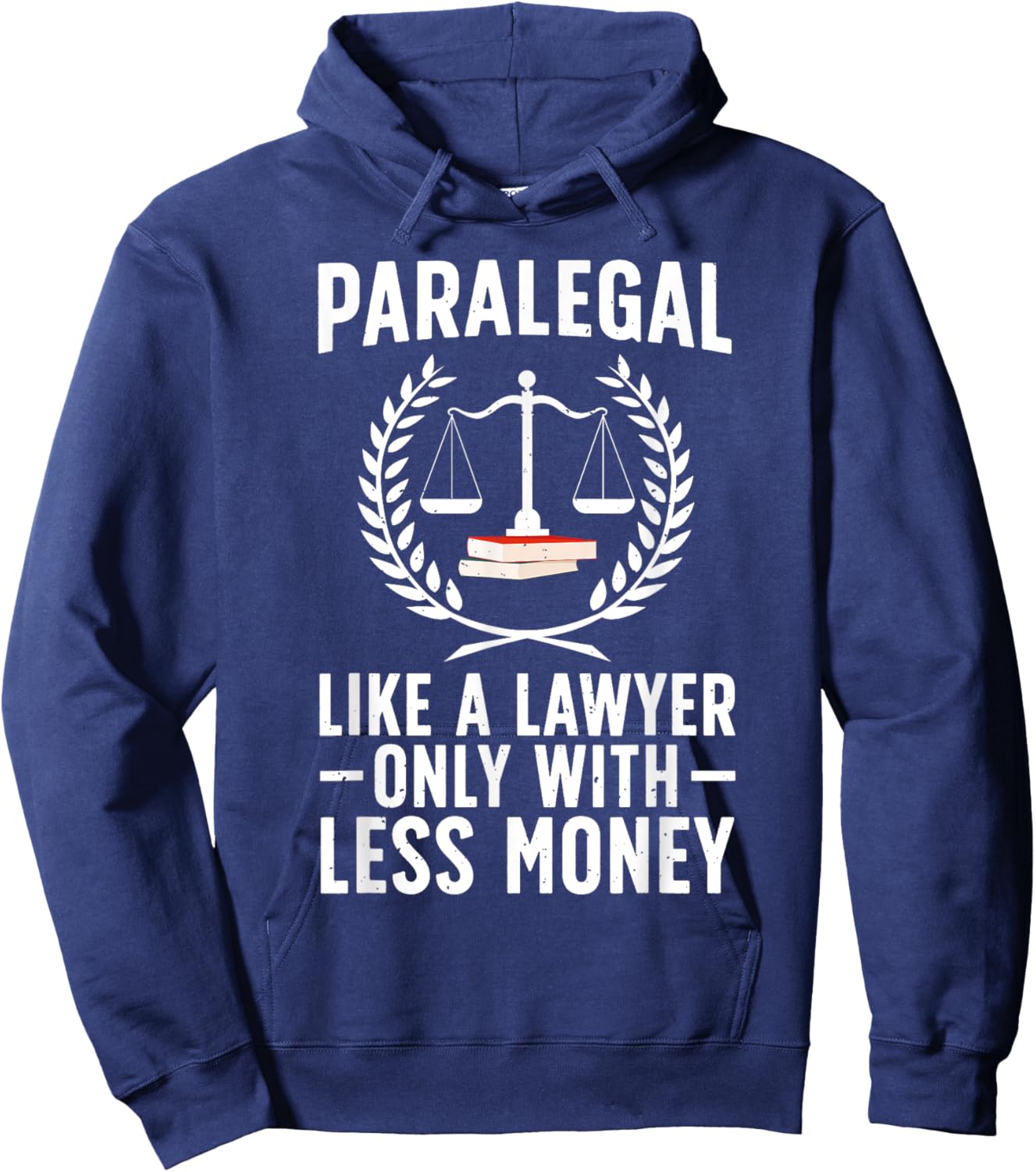 Paralegal Art Women Lawyer Legal Assistant Paralegal Hoodie - Hoodie | Navy