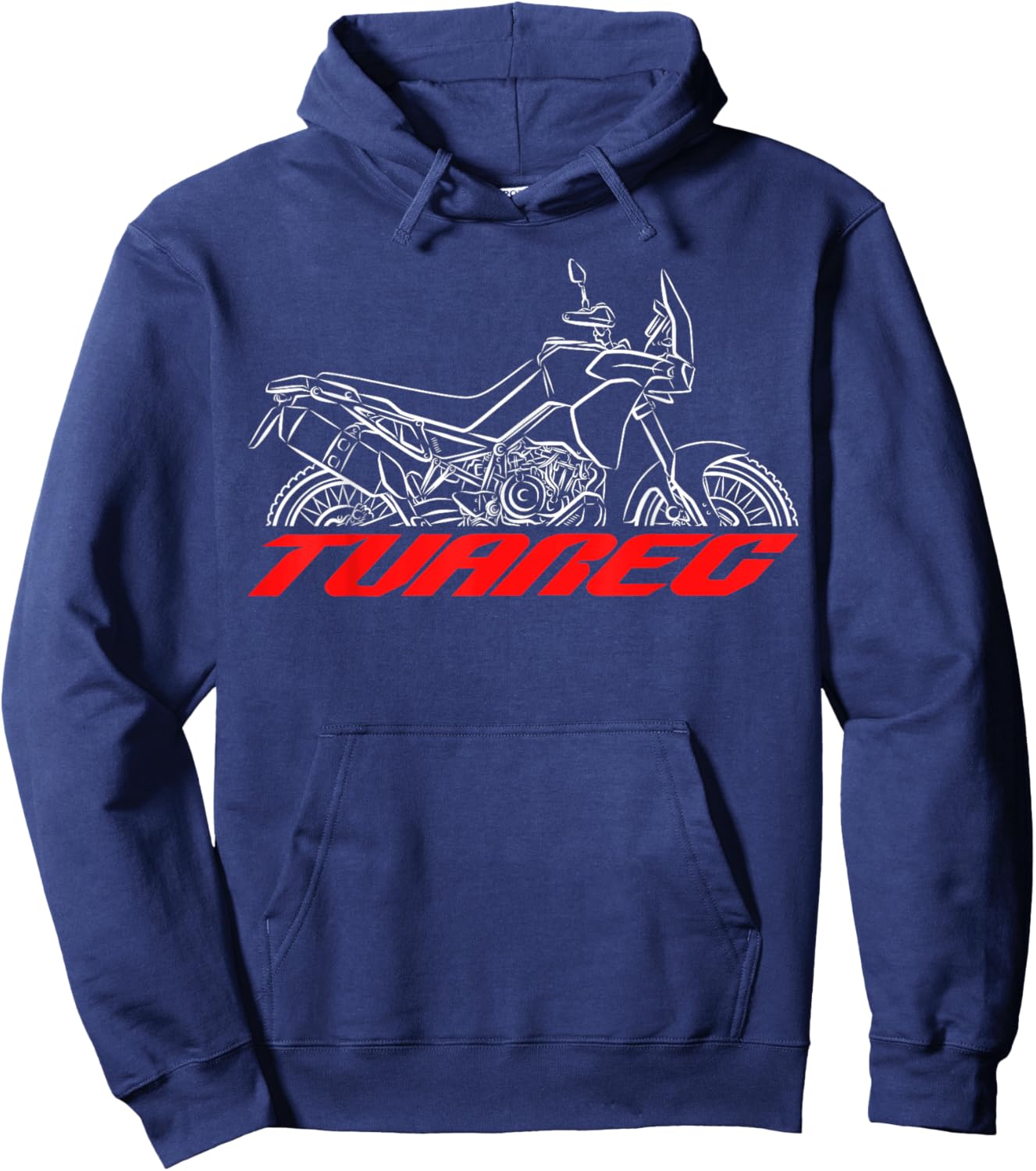 Tuareg 660 Adventure for Motorcycle Riders Hoodie - Hoodie | Navy
