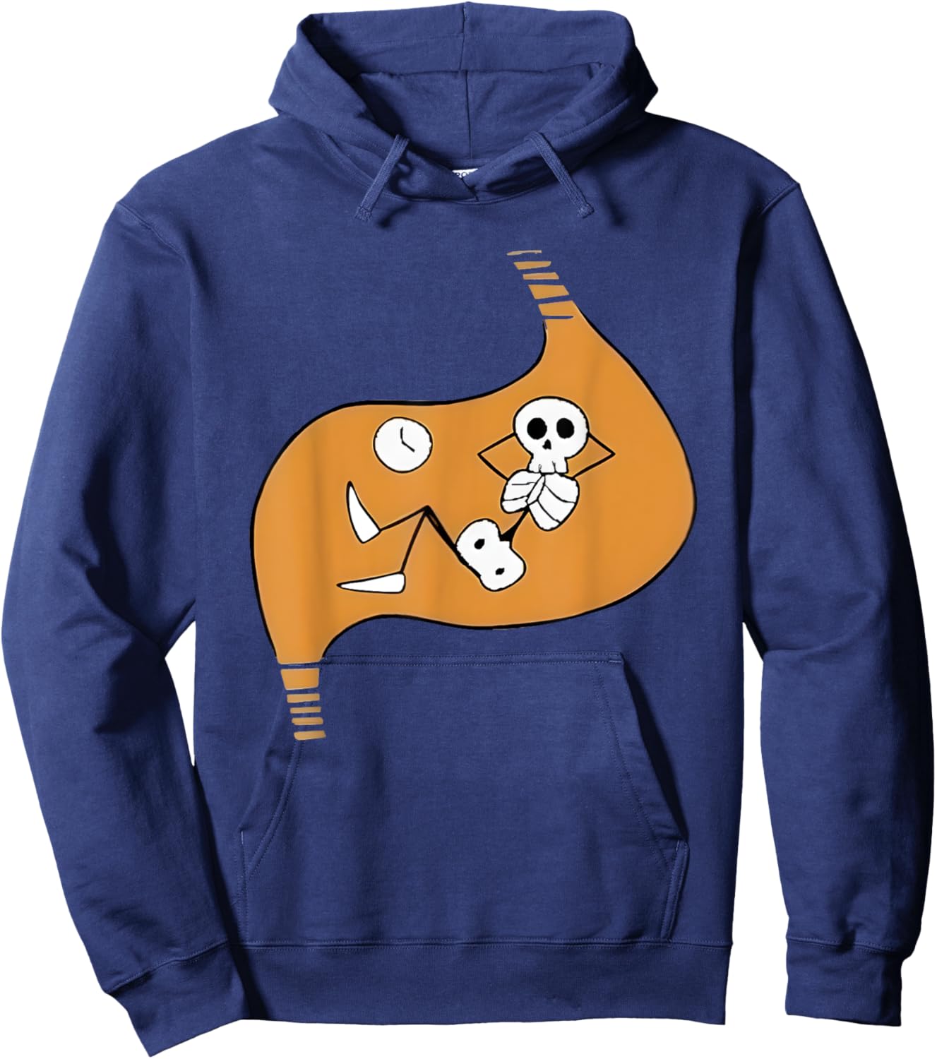 Delicious In Dungeon Skeleton Men Women Hoodie - Hoodie | Navy