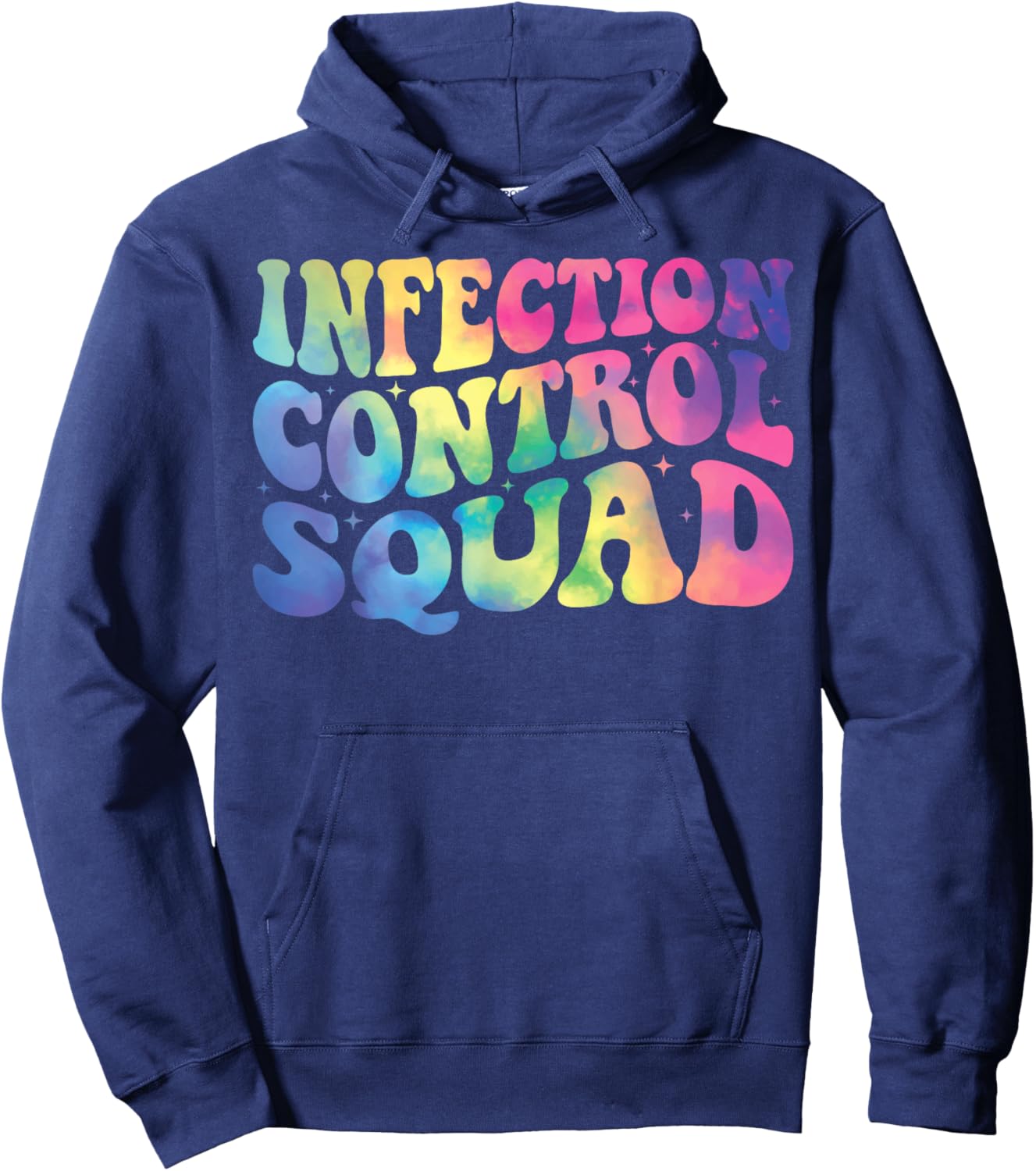 Infection Control Nurse Prevention Nursing Squad RN Medical Hoodie - Hoodie | Navy