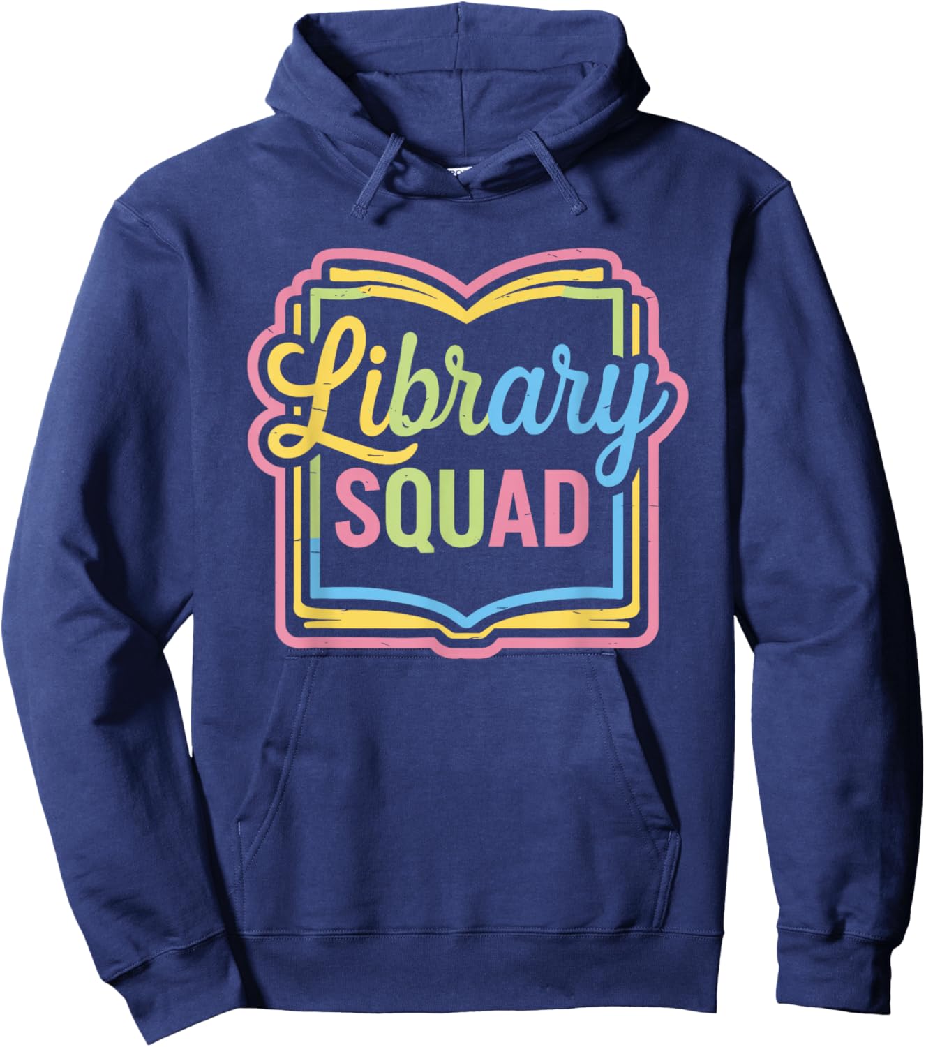 Library Squad Hoodie - Hoodie | Navy