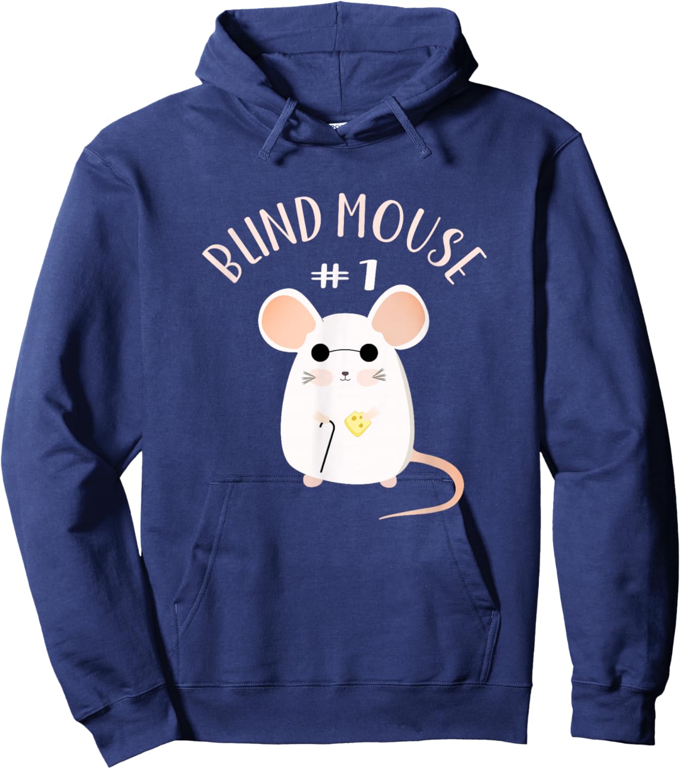 Three Blind Mice Matching Halloween Group Costume Mouse #1 Hoodie - Hoodie | Navy