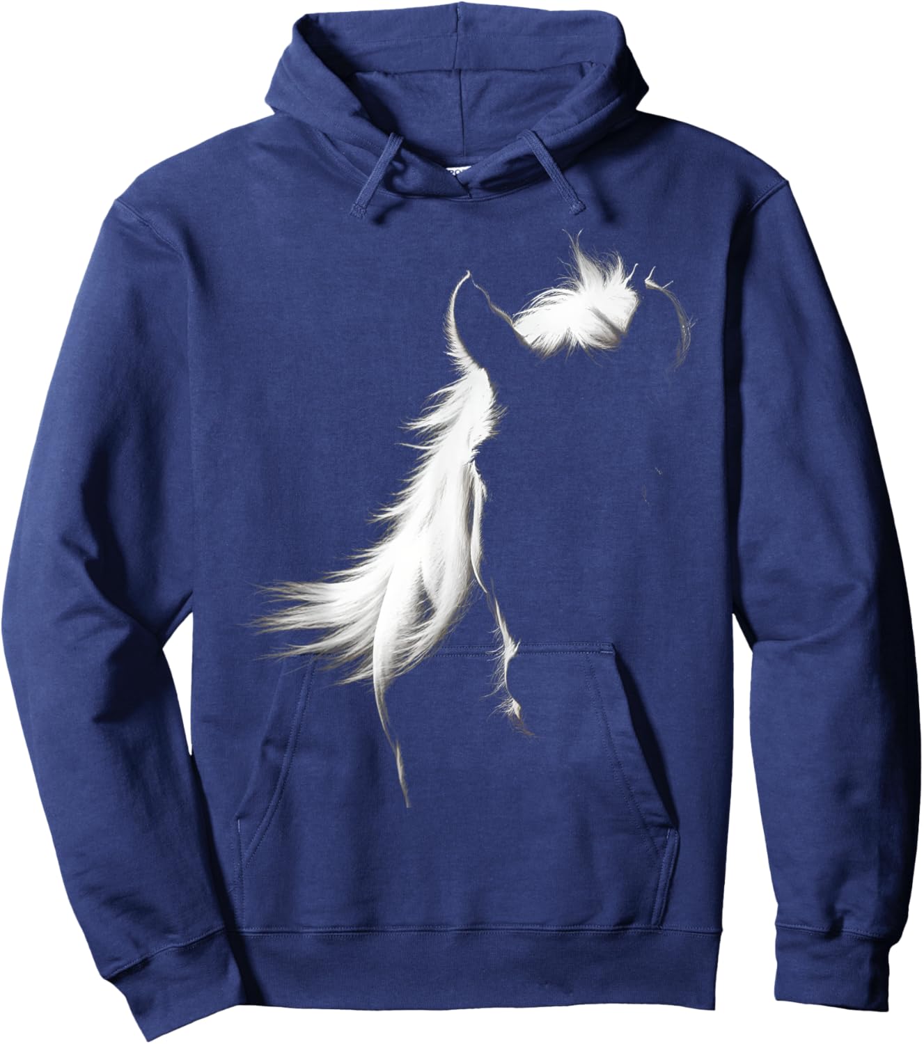 Vintage Western Horse Silhouette Horse Riding lover Hoodie - Hoodie | Navy