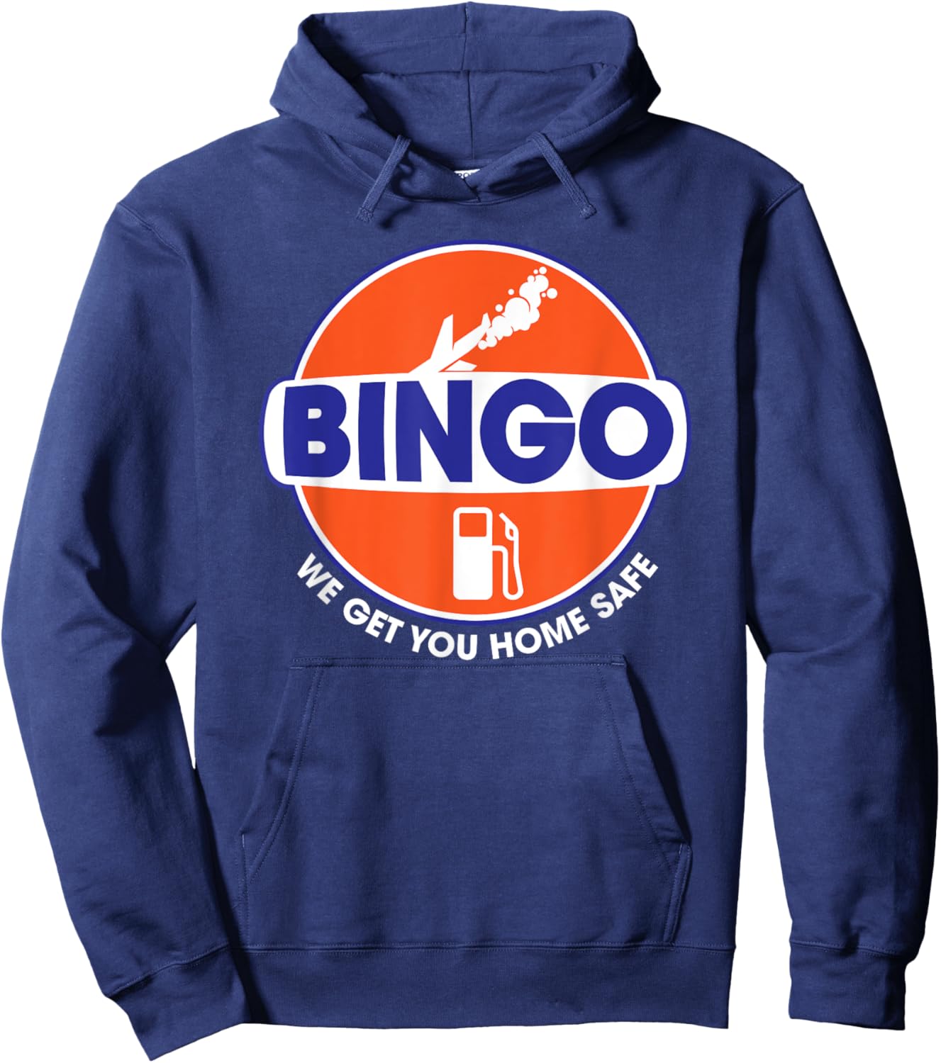 Bingo Fuel Airplane Pilot Airline Pilot Humor Bingo Fuel Hoodie - Hoodie | Navy