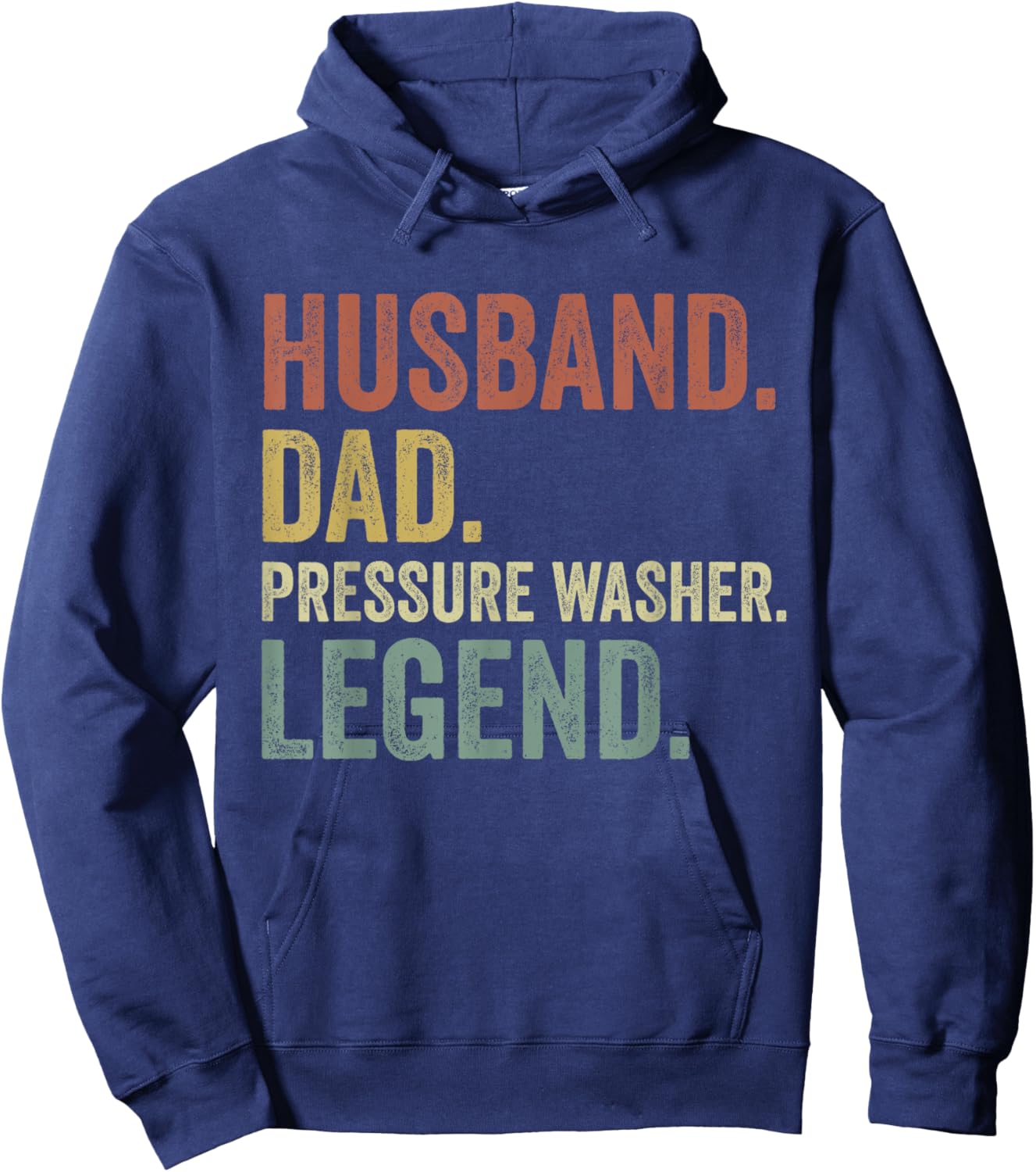 Power Washing Pressure Washing for Washer Dad Men Grandpa Hoodie - Hoodie | Navy