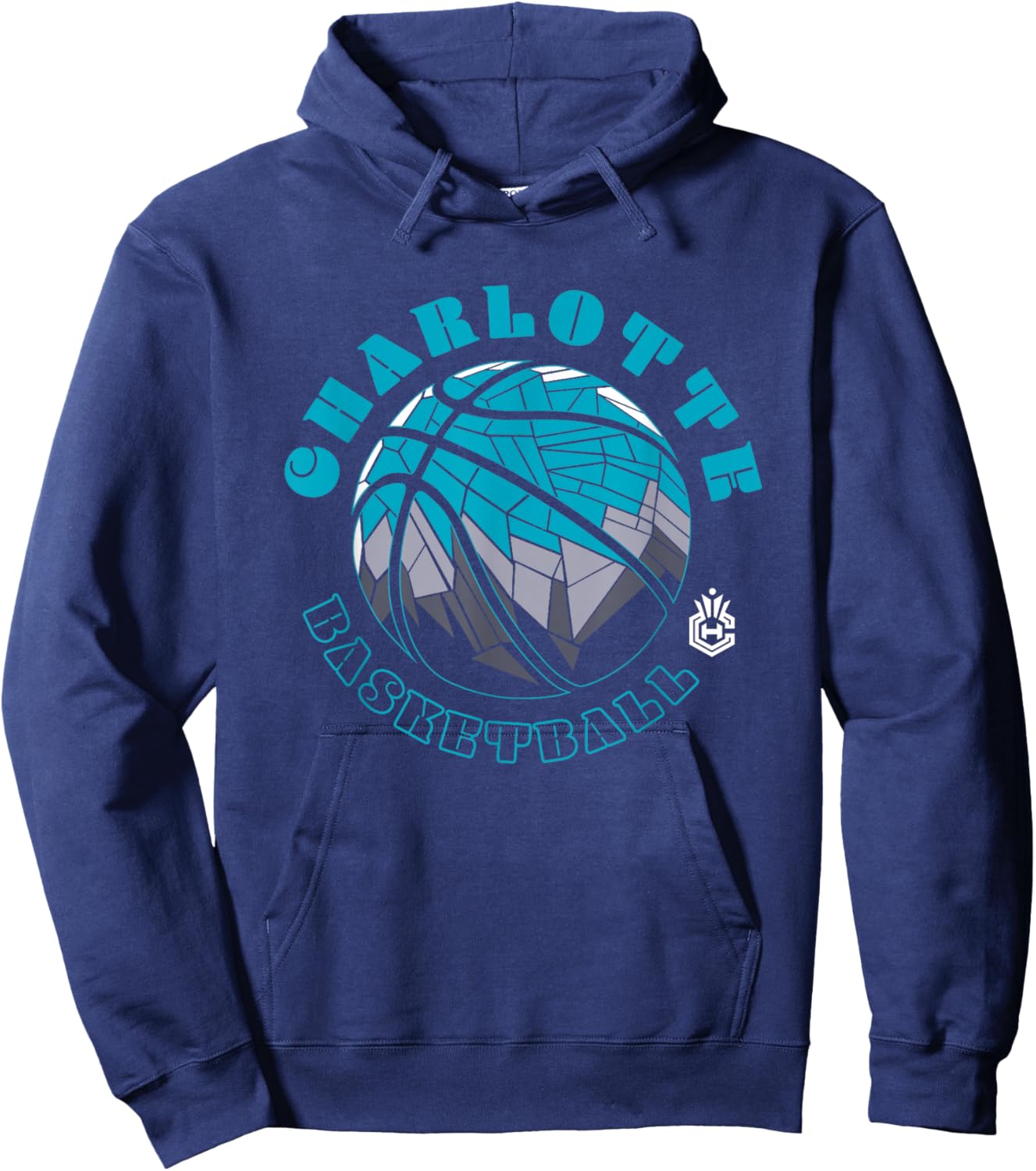 NBA Charlotte Hornets Neon Prism Basketball Hoodie - Hoodie | Navy