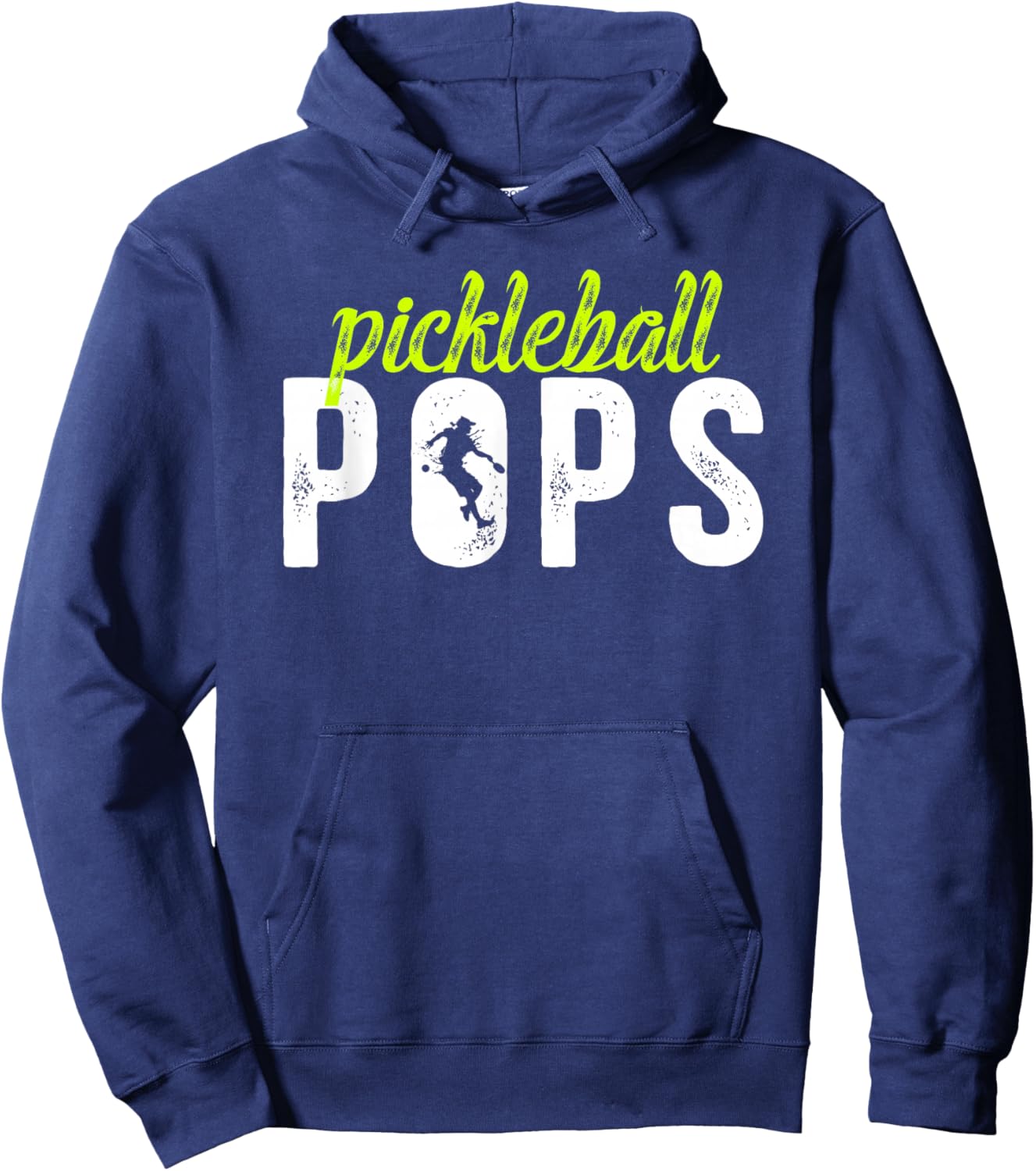 Pickleball Pops Pickleball Player Pops Hoodie - Hoodie | Navy