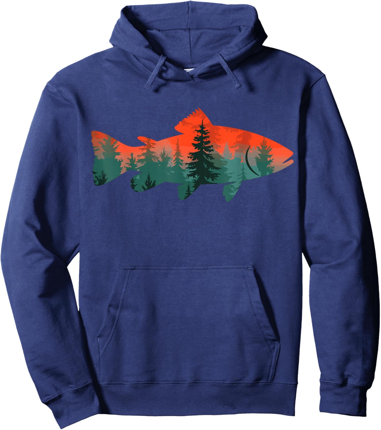 Magical and Funny Fisher Gifts Fly Fishing Fisherman Nature - Men's Classic Fit Black Short Sleeve Graphic - Small - -Adults Hoodie - Hoodie | Navy
