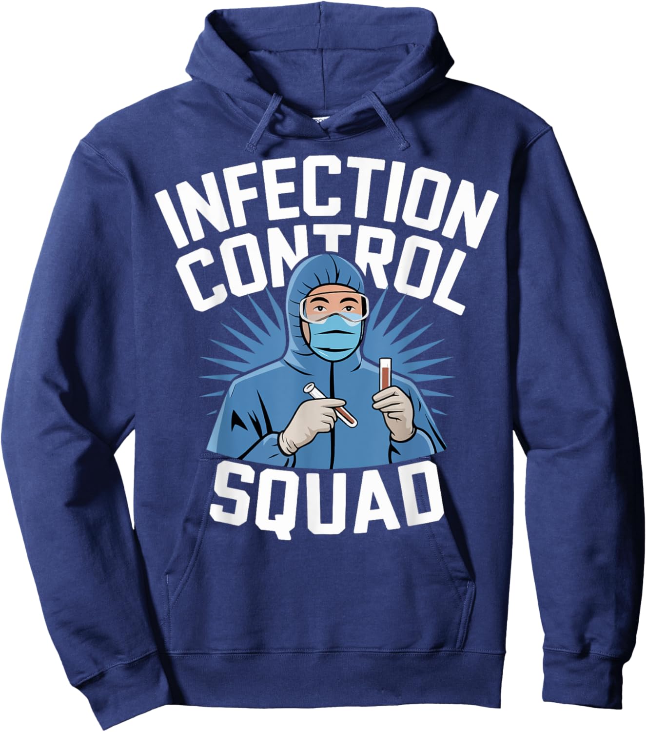 Infection Control Squad Hoodie - Hoodie | Navy