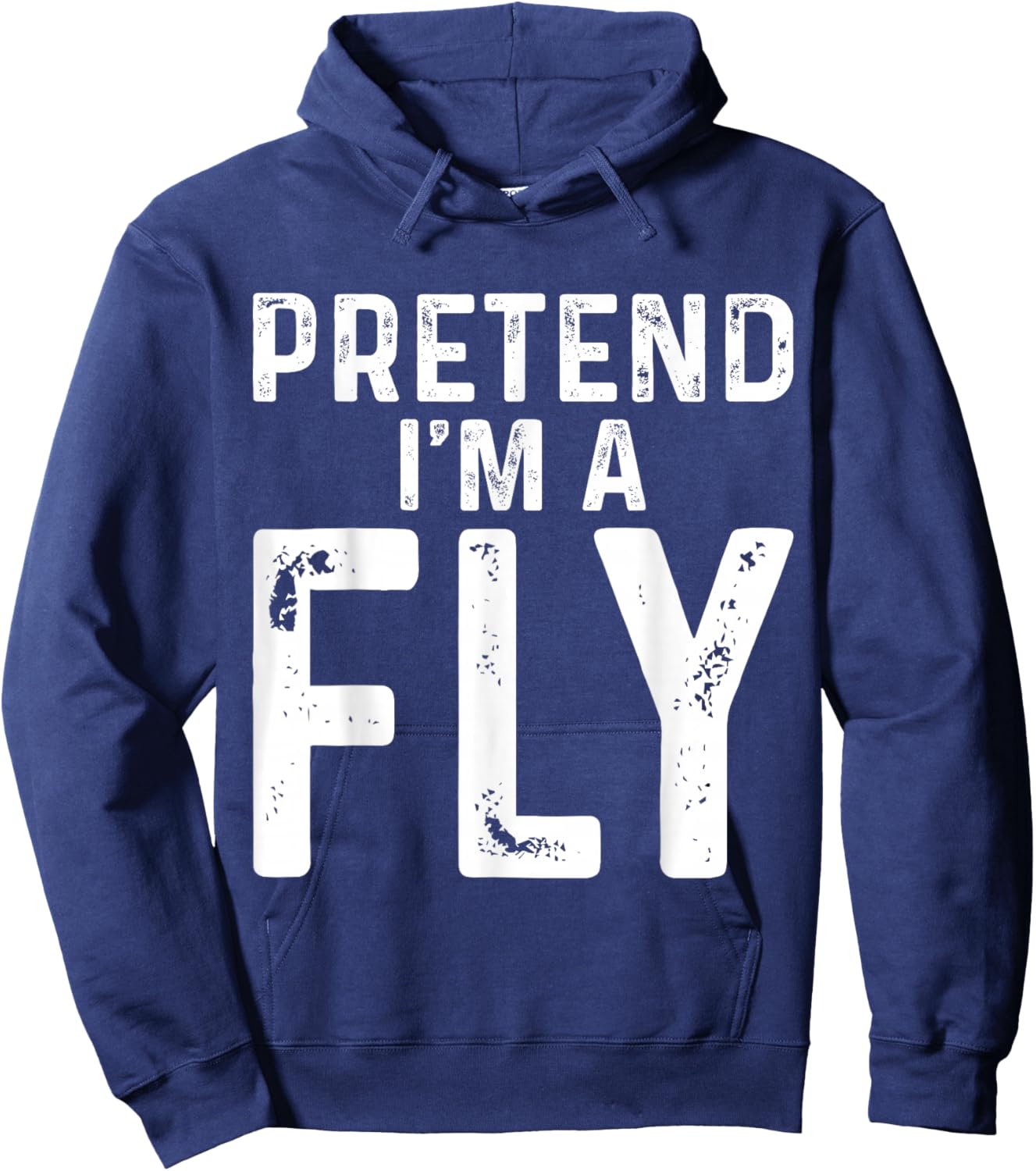Pretend I'm A Fly Halloween Costume Hoodie - Hoodie | Navy