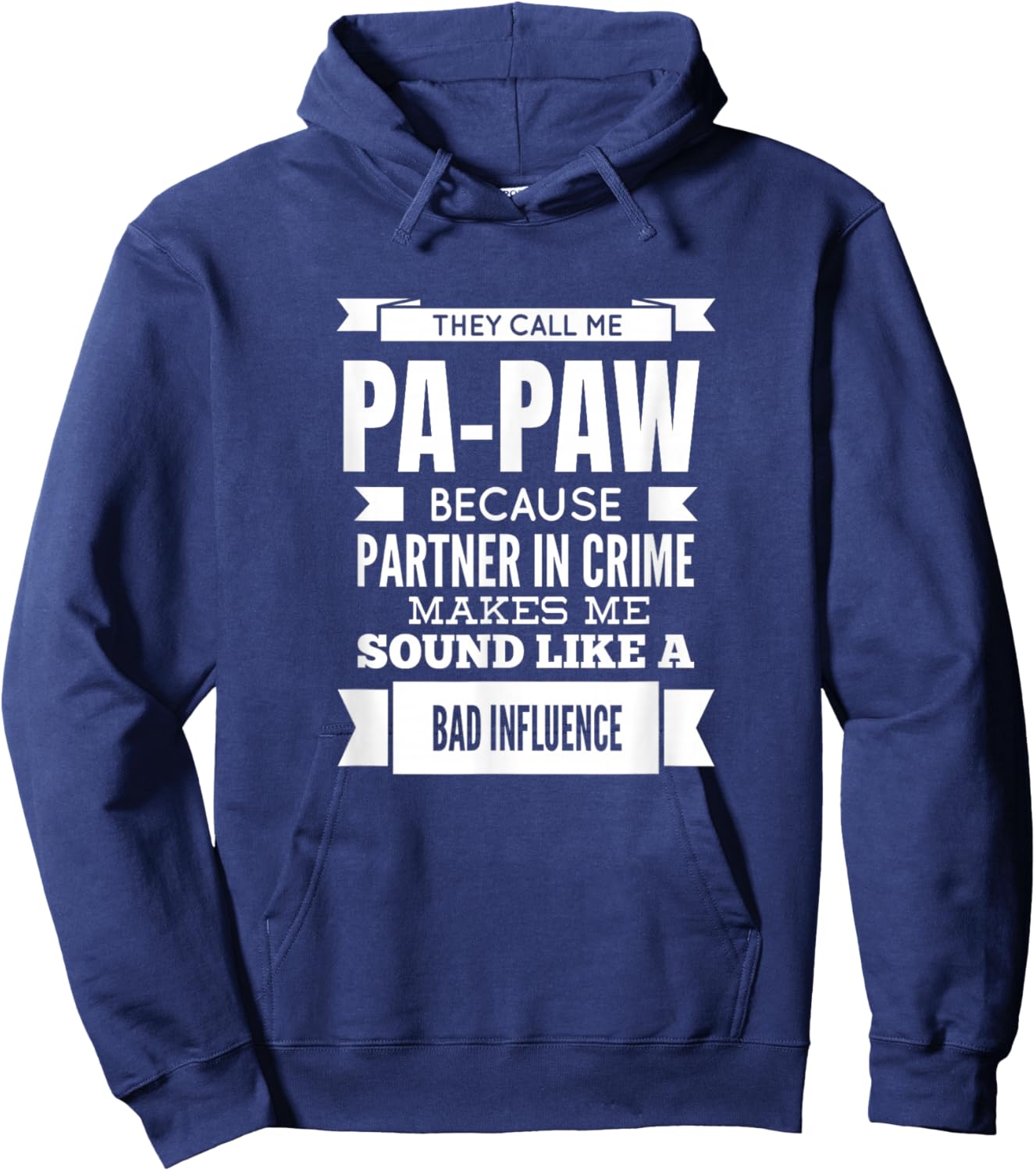 They Call Me Pa-Paw Special Grandpa Hoodie - Hoodie | Navy