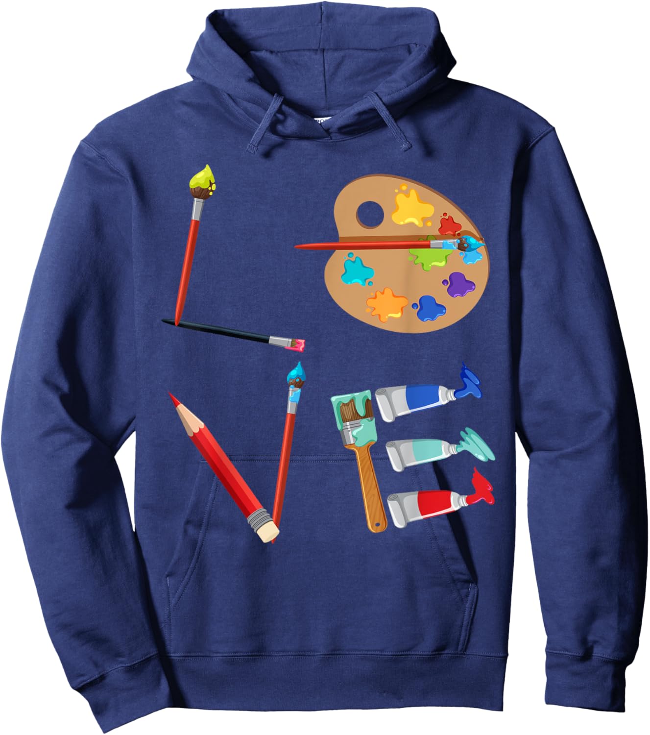 Art for Artist Art Teacher Hoodie - Hoodie | Navy