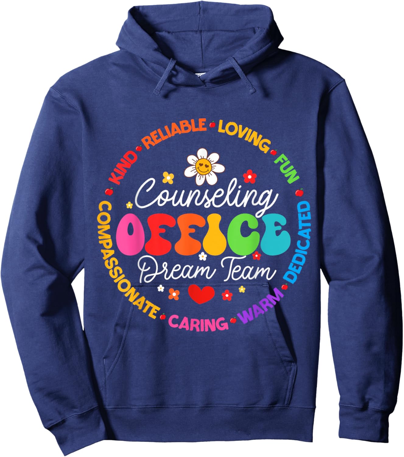 Counseling Office Dream Team Appreciation Week Hoodie - Hoodie | Navy