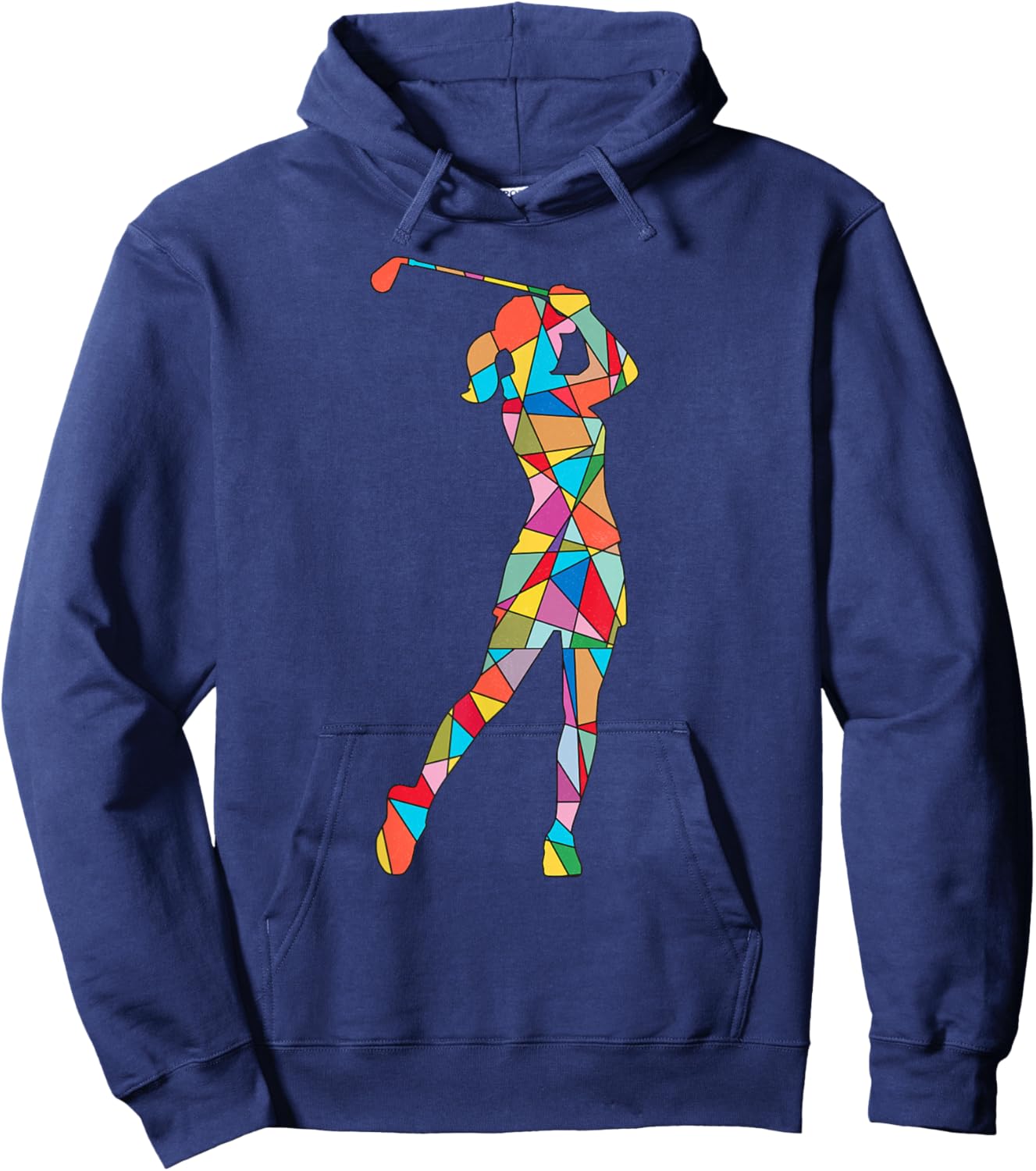 Golf Player Golfers Kids Girls Women Golfing Hoodie - Hoodie | Navy