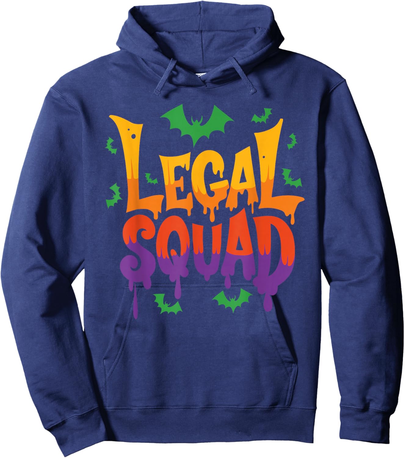 Legal Squad Funny Halloween Lawyer Costume Hoodie - Hoodie | Navy